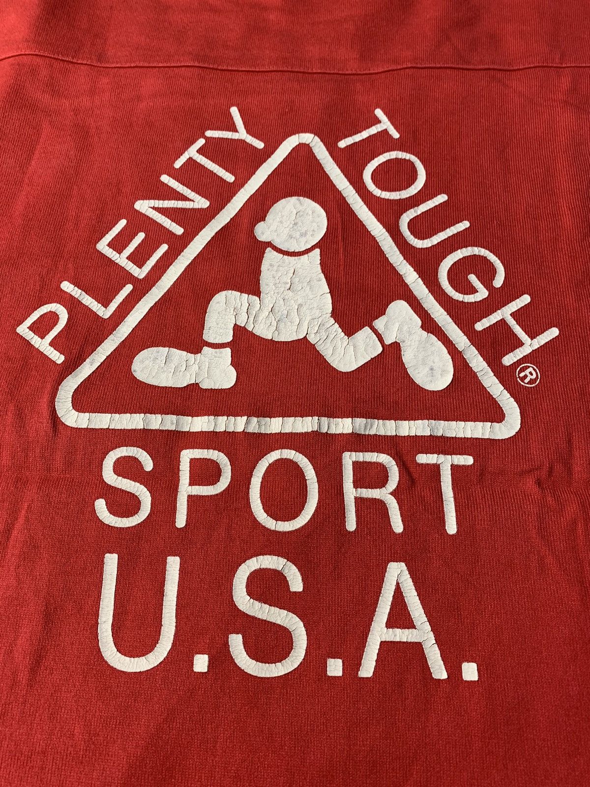 Japanese Brand Vintage Plenty Tough Sport USA Tee Long Sleeve Size US M / EU 48-50 / 2 - 4 Thumbnail