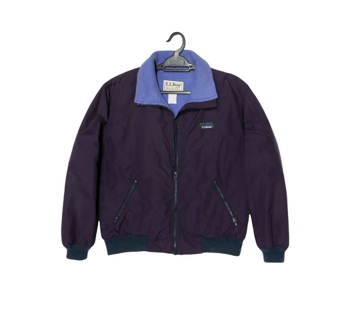L.L. Bean 🔥Vintage L. L. Bean Men Warm-Up Fleece Lined Bomber Jacket Size US M / EU 48-50 / 2 - 5 Thumbnail