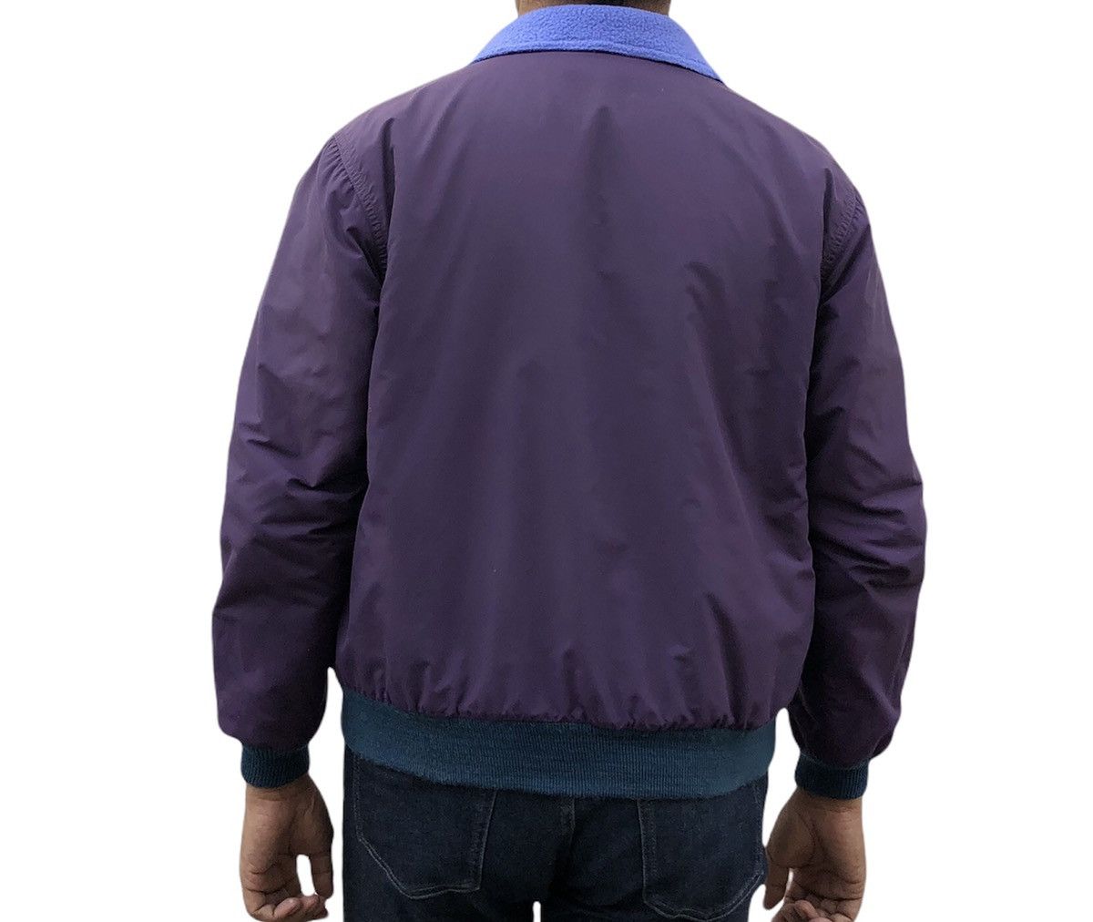 L.L. Bean 🔥Vintage L. L. Bean Men Warm-Up Fleece Lined Bomber Jacket Size US M / EU 48-50 / 2 - 4 Thumbnail