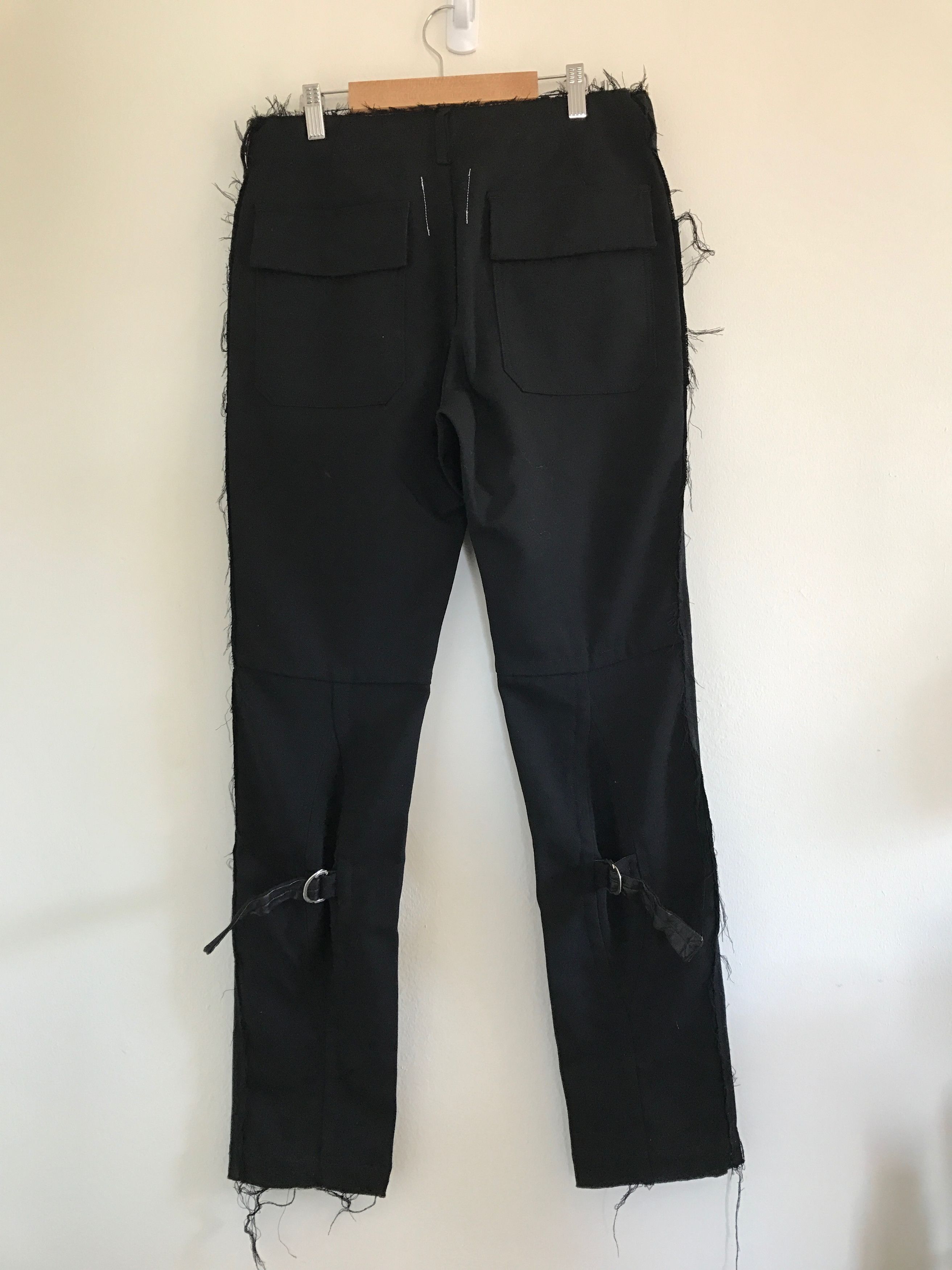 Takahiromiyashita The Soloist. Wool Bondage Trousers Size US 30 / EU 46 - 2 Thumbnail