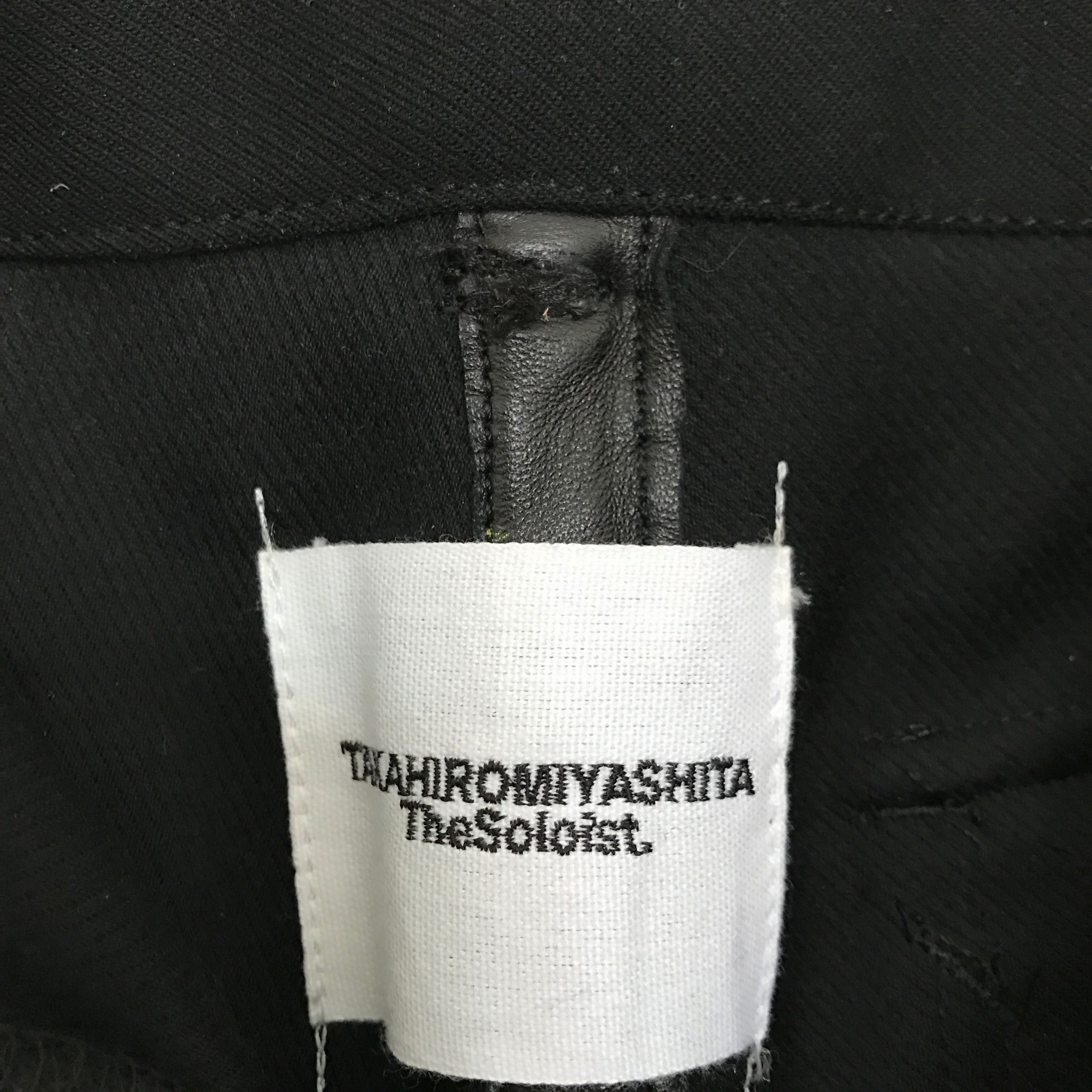 Takahiromiyashita The Soloist. Wool Bondage Trousers Size US 30 / EU 46 - 6 Thumbnail