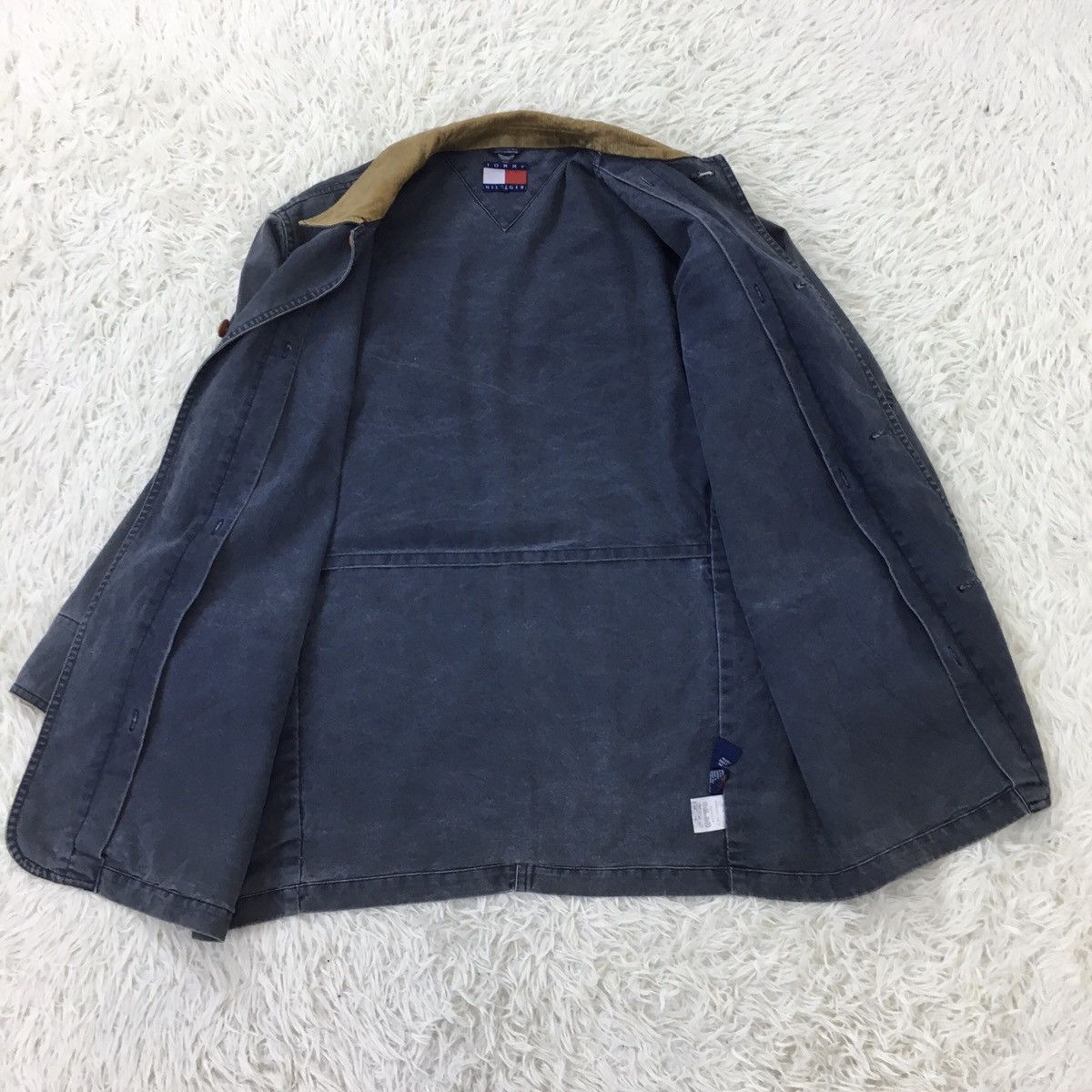Tommy Hilfiger × Vintage Tommy Hilfiger Oversize Workers Size US L / EU 52-54 / 3 - 6 Thumbnail
