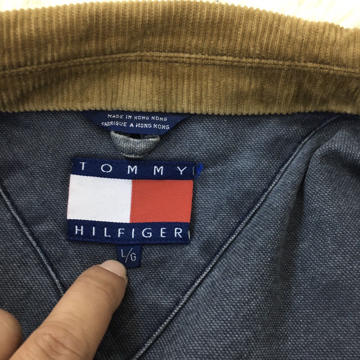 Tommy Hilfiger × Vintage Tommy Hilfiger Oversize Workers Size US L / EU 52-54 / 3 - 7 Thumbnail