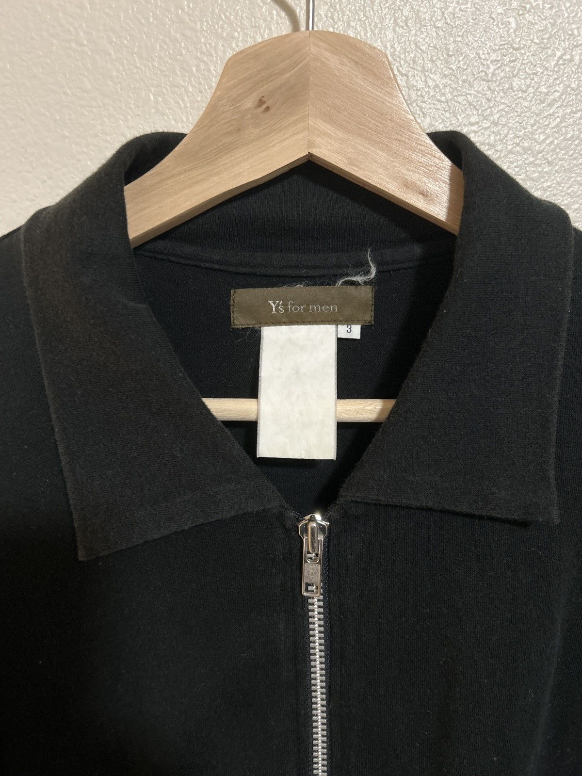 Y's for Men Y’s for men zip up jacket black size 3 Size US L / EU 52-54 / 3 - 4 Thumbnail