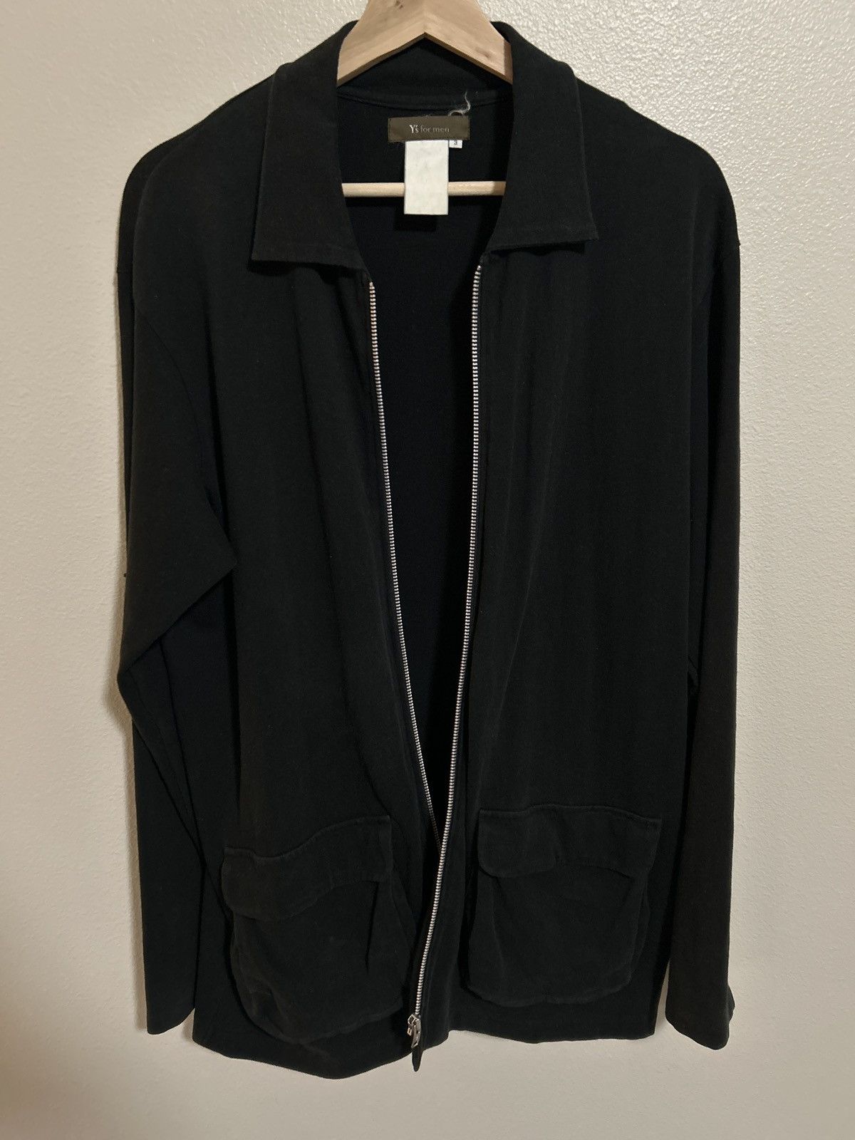 Y's for Men Y’s for men zip up jacket black size 3 Size US L / EU 52-54 / 3 - 1 Thumbnail