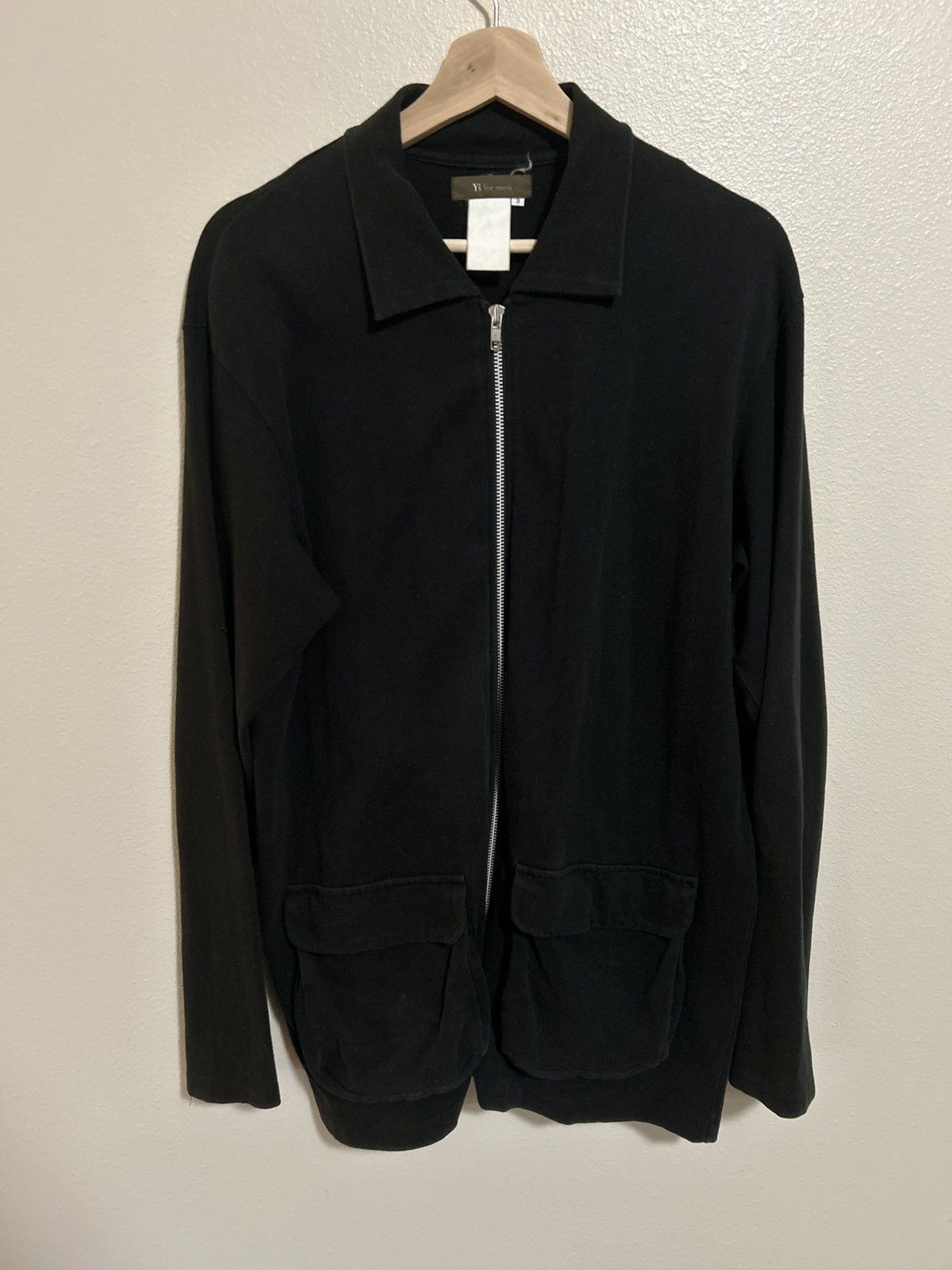 Y's for Men Y’s for men zip up jacket black size 3 Size US L / EU 52-54 / 3 - 2 Thumbnail