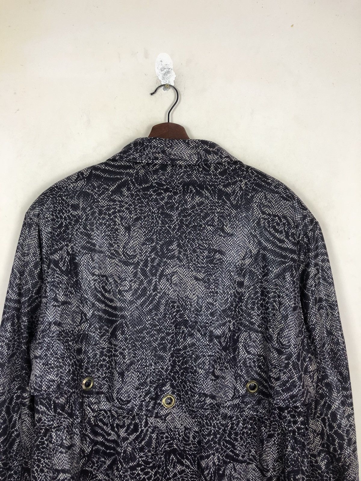 Japanese Brand × Vintage Vintage Koizumi Overprinted Leopard Long Jacket M-L Size US L / EU 52-54 / 3 - 7 Thumbnail