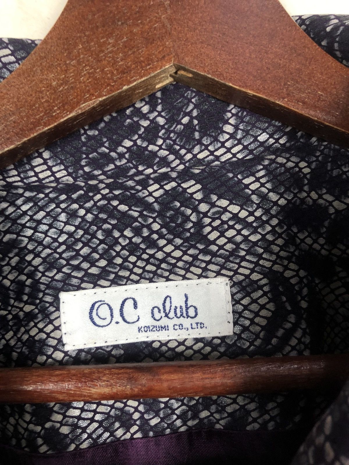 Japanese Brand × Vintage Vintage Koizumi Overprinted Leopard Long Jacket M-L Size US L / EU 52-54 / 3 - 10 Thumbnail