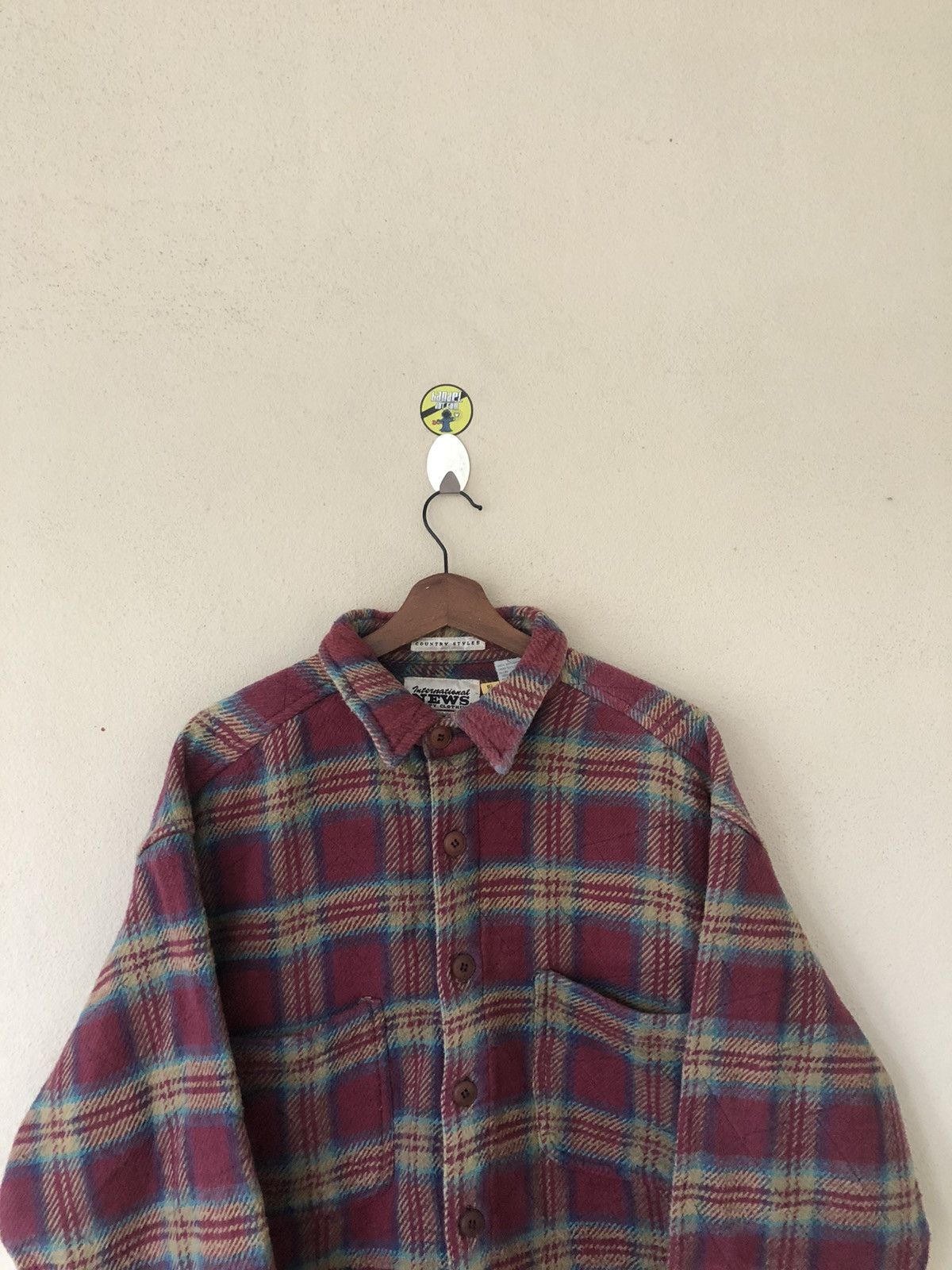 Japanese Brand International News Country Style Tartan Button Up Jacket Size US L / EU 52-54 / 3 - 3 Thumbnail