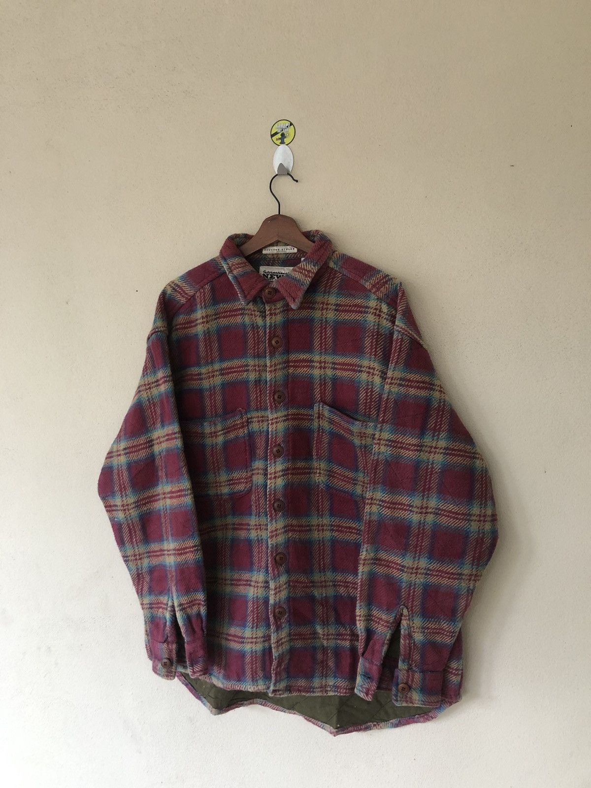 Japanese Brand International News Country Style Tartan Button Up Jacket Size US L / EU 52-54 / 3 - 2 Thumbnail