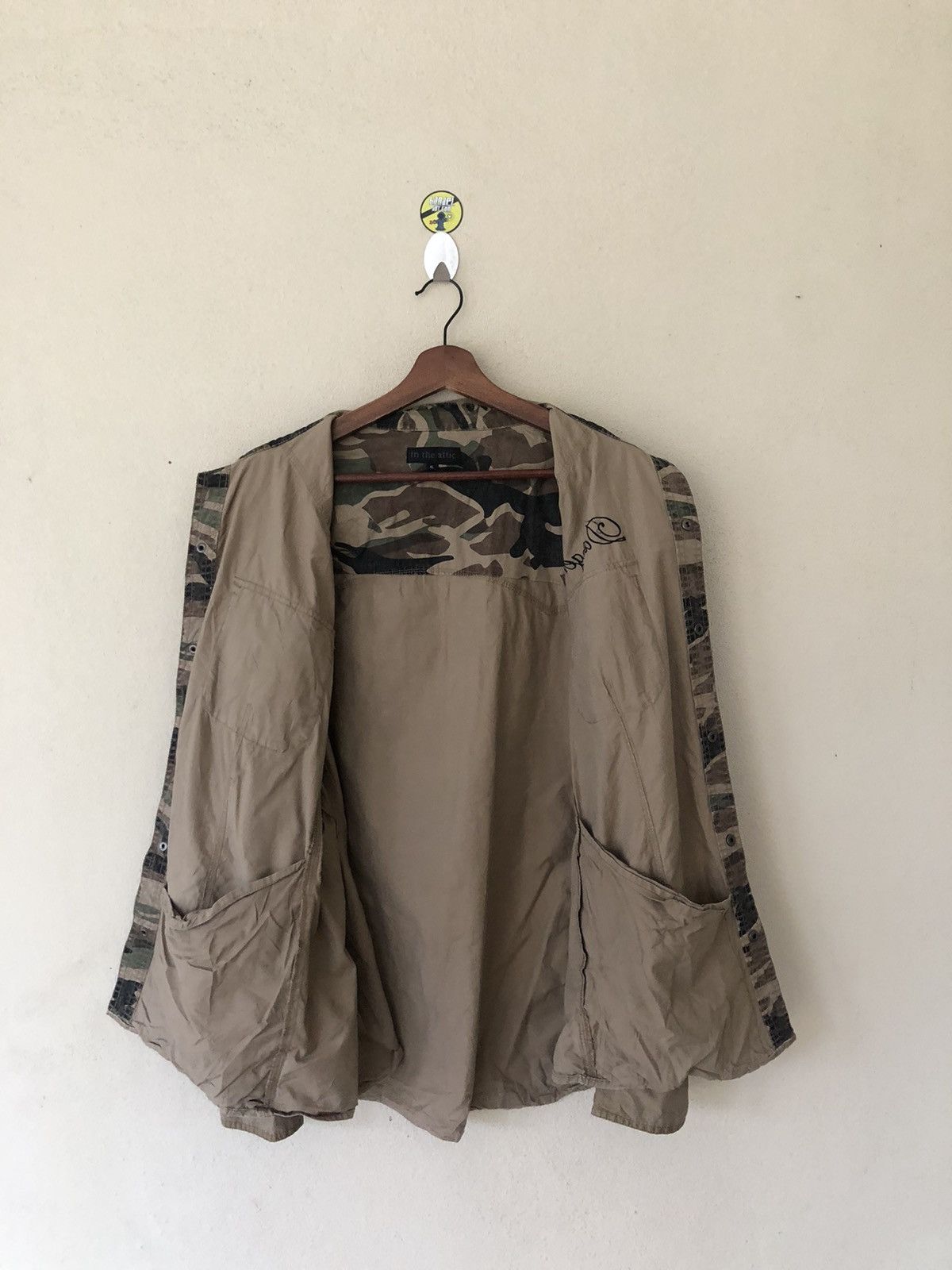 In The Attic × Japanese Brand In The Attic with The Lights Out Military Jacket Size US XXL / EU 58 / 5 - 8 Thumbnail