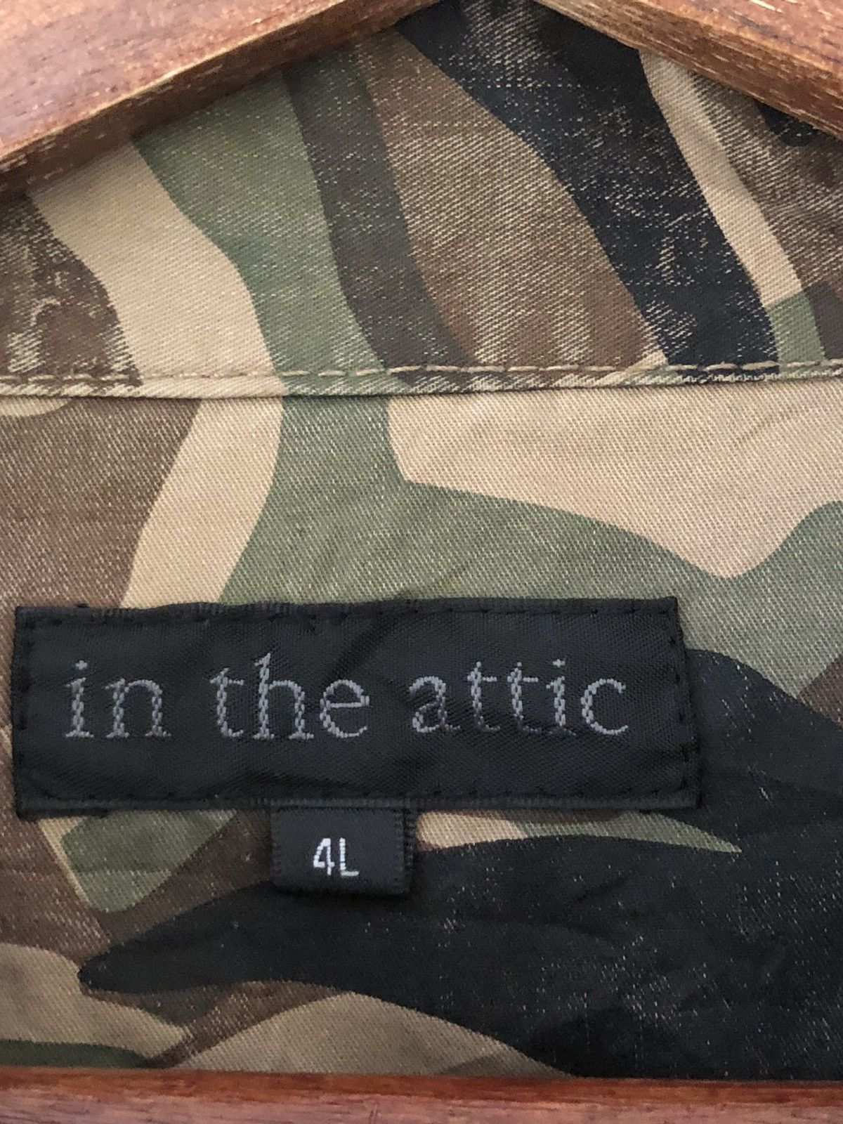 In The Attic × Japanese Brand In The Attic with The Lights Out Military Jacket Size US XXL / EU 58 / 5 - 9 Thumbnail