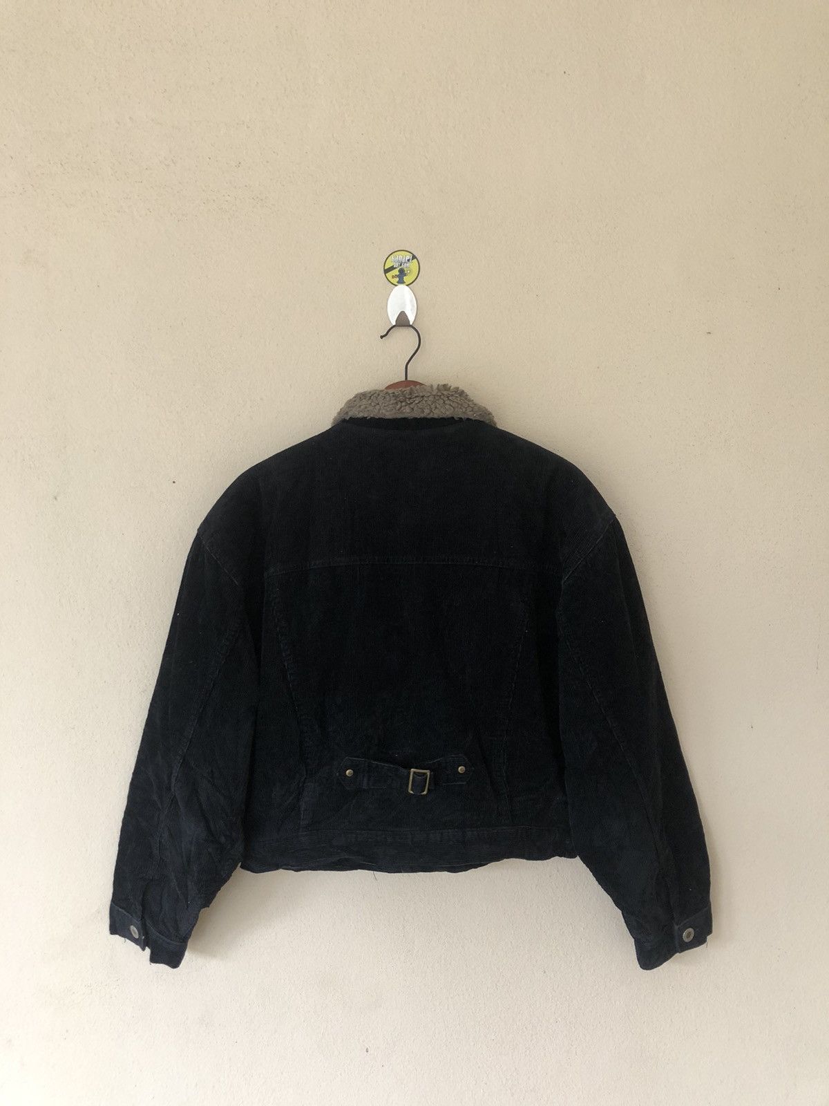 Big John Vintage Big John Corduroy Bomber Black Jacket Size US M / EU 48-50 / 2 - 4 Thumbnail