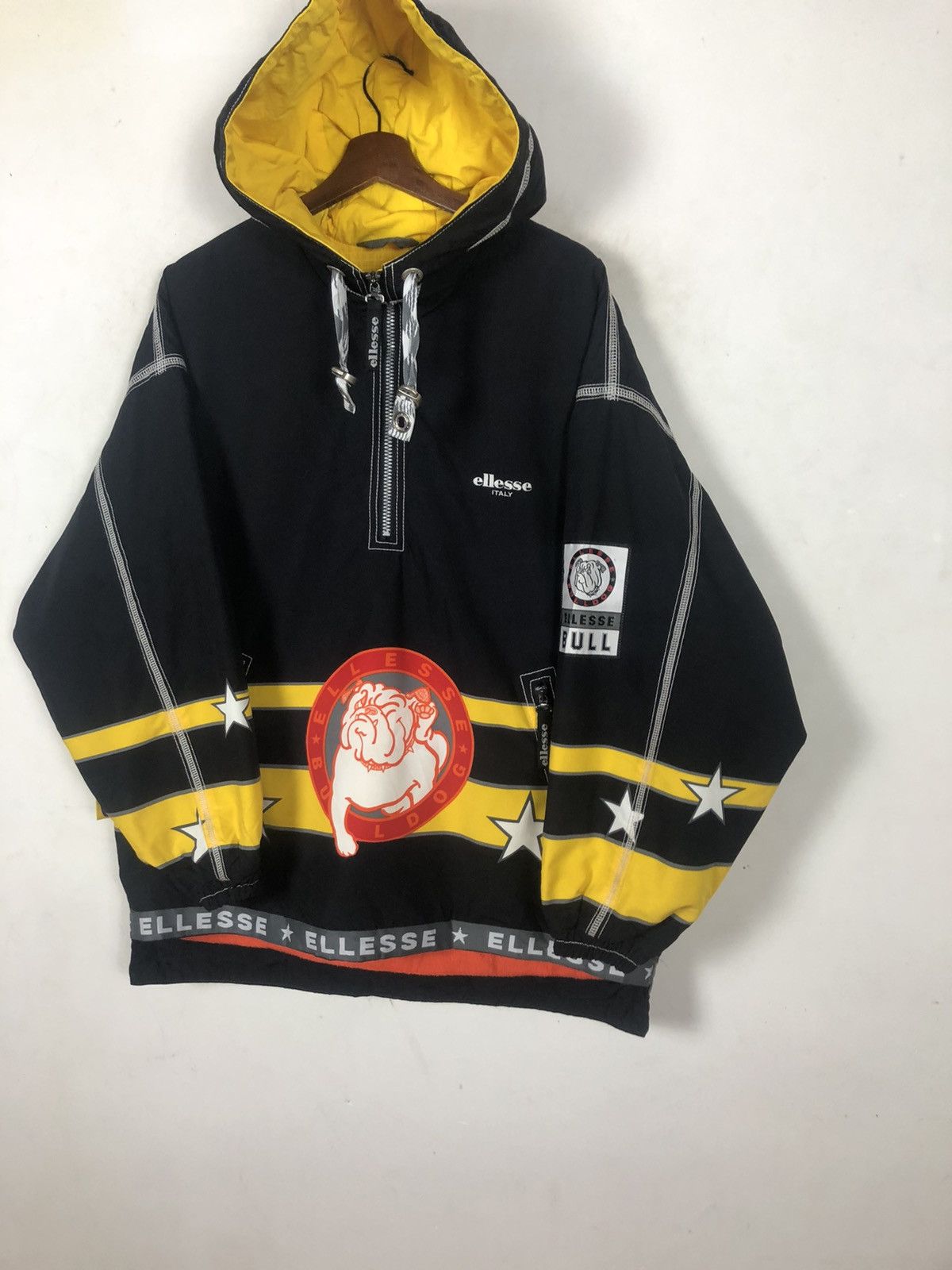 Ellesse Vintage Ellesse Bull Dog Logos Anorak Jacket Size US L / EU 52-54 / 3 - 4 Thumbnail