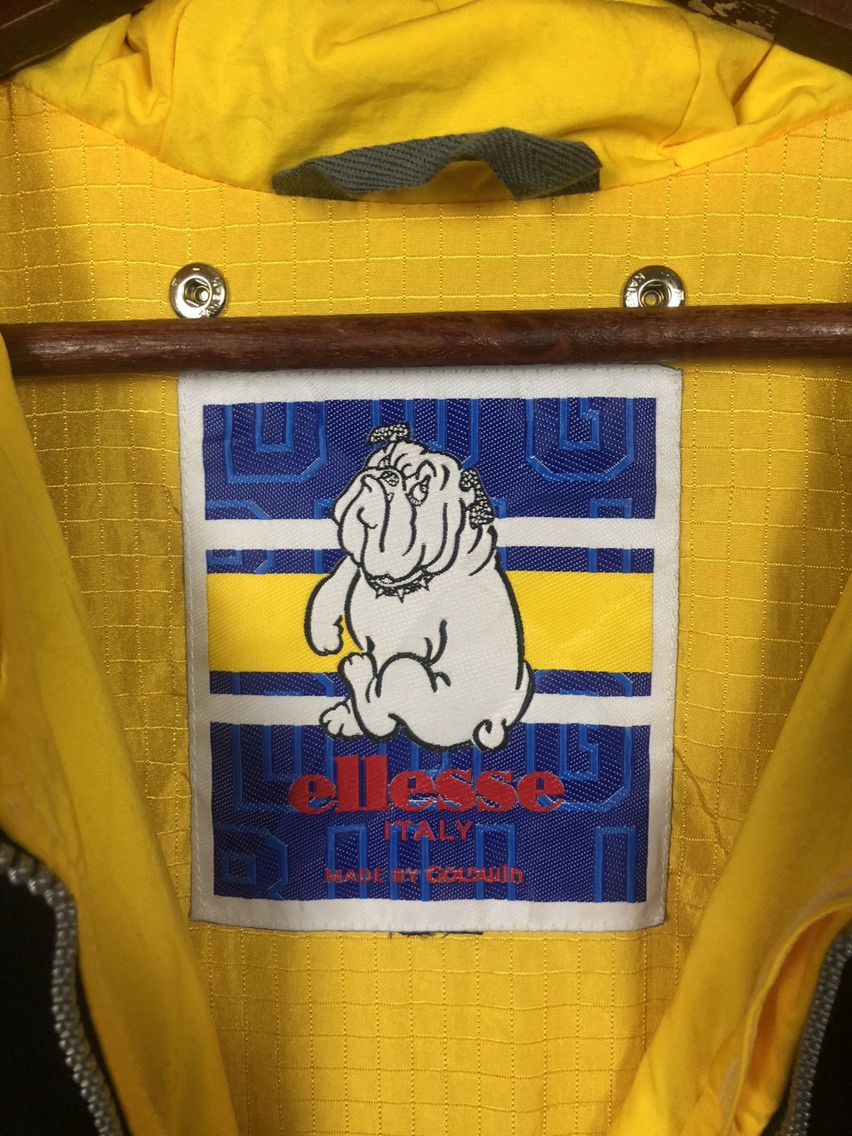Ellesse Vintage Ellesse Bull Dog Logos Anorak Jacket Size US L / EU 52-54 / 3 - 13 Thumbnail