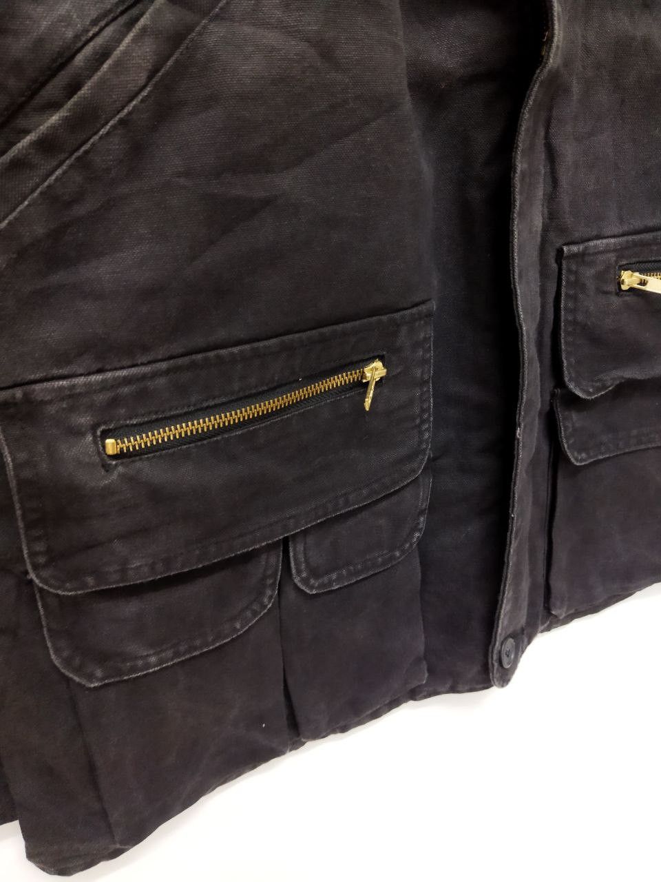 Japanese Brand Vintage HOUSTON Distressed Look Oversized Jacket Size US M / EU 48-50 / 2 - 5 Thumbnail