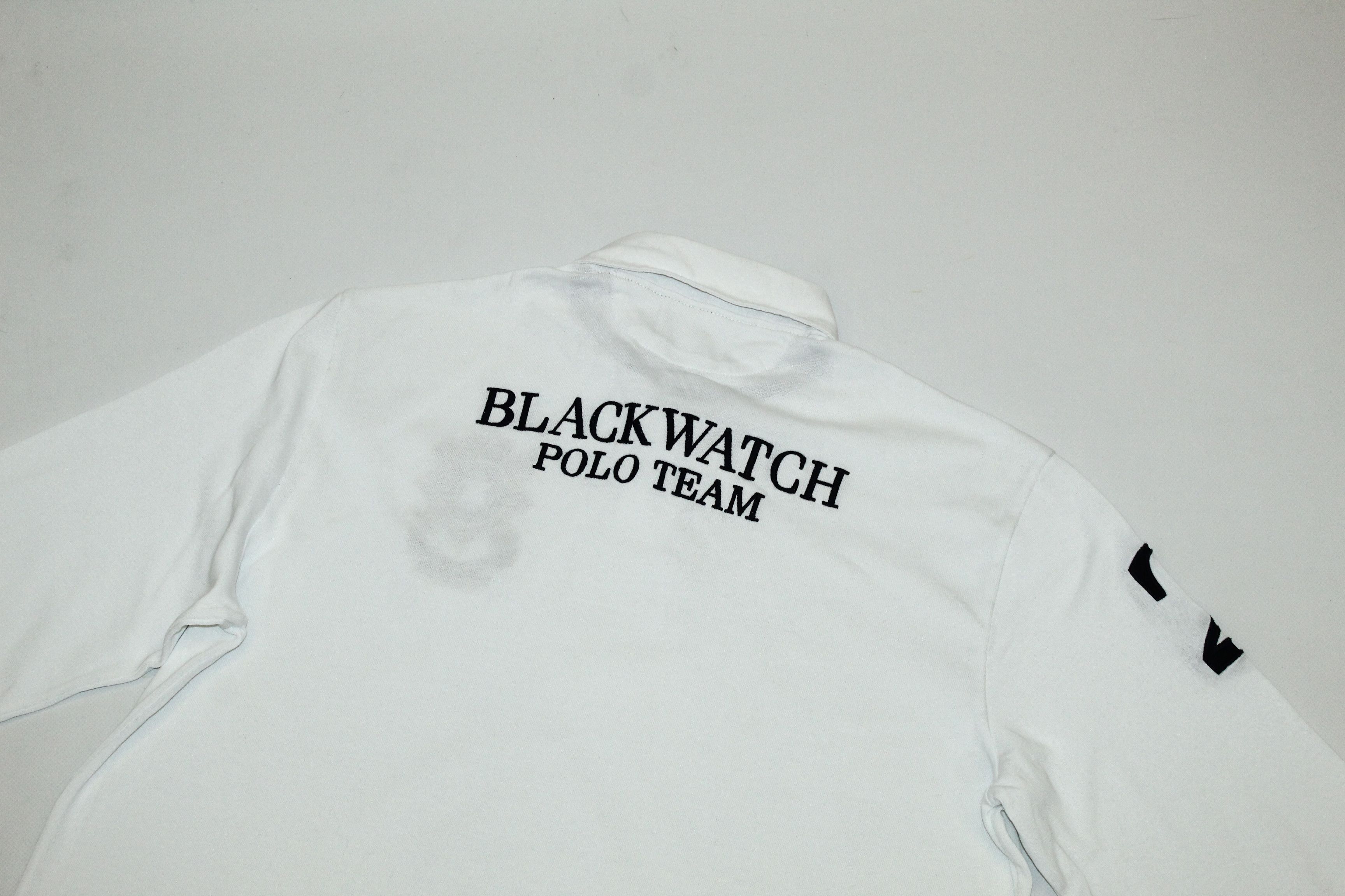 Polo Ralph Lauren VTG🔥 Polo Ralph Lauren Blackwatch Team L/S Shirt Size US XL / EU 56 / 4 - 8 Thumbnail