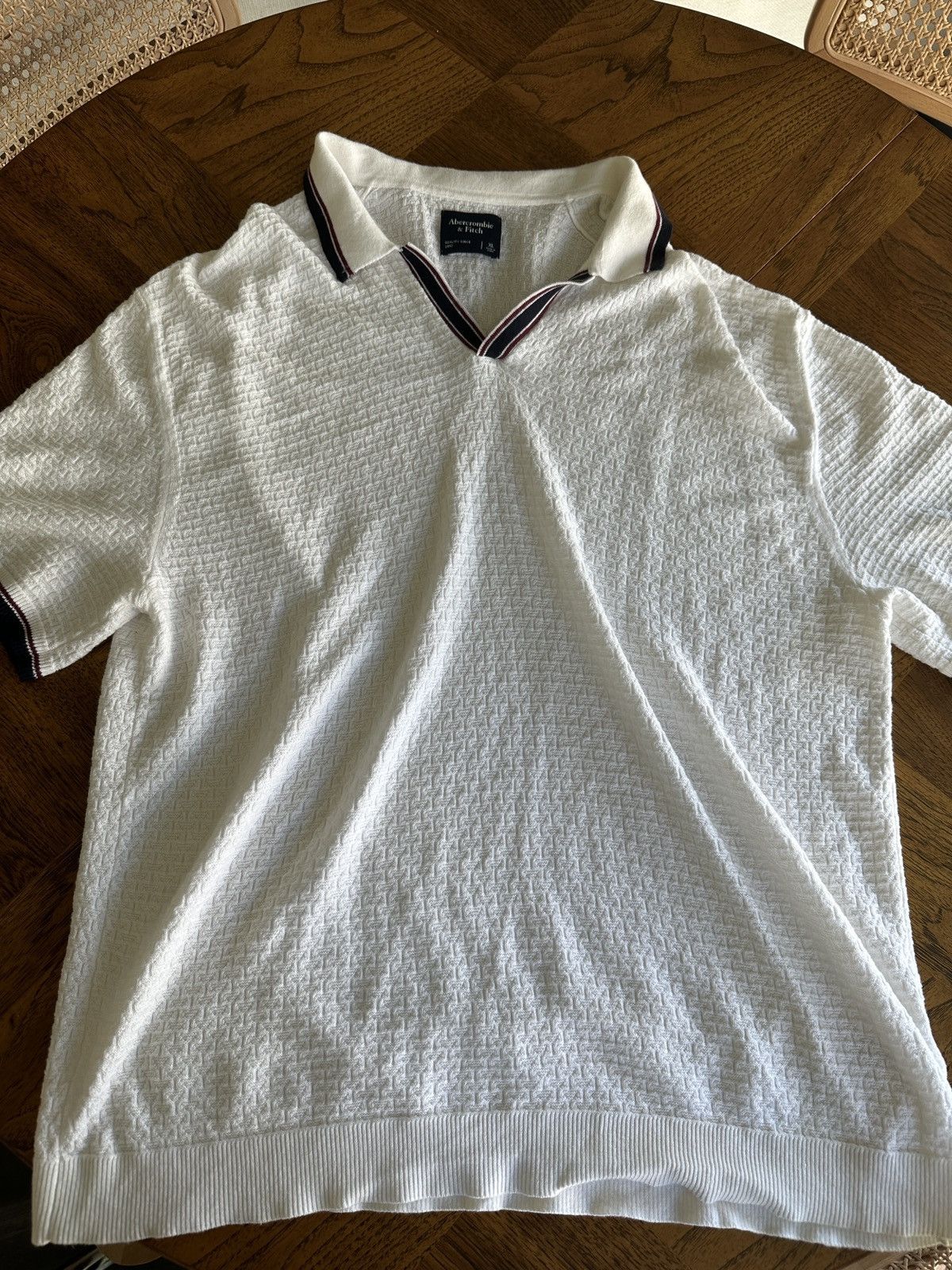 Abercrombie & Fitch OLD MONEY KNIT POLO Size US XL / EU 56 / 4 - 1 Thumbnail