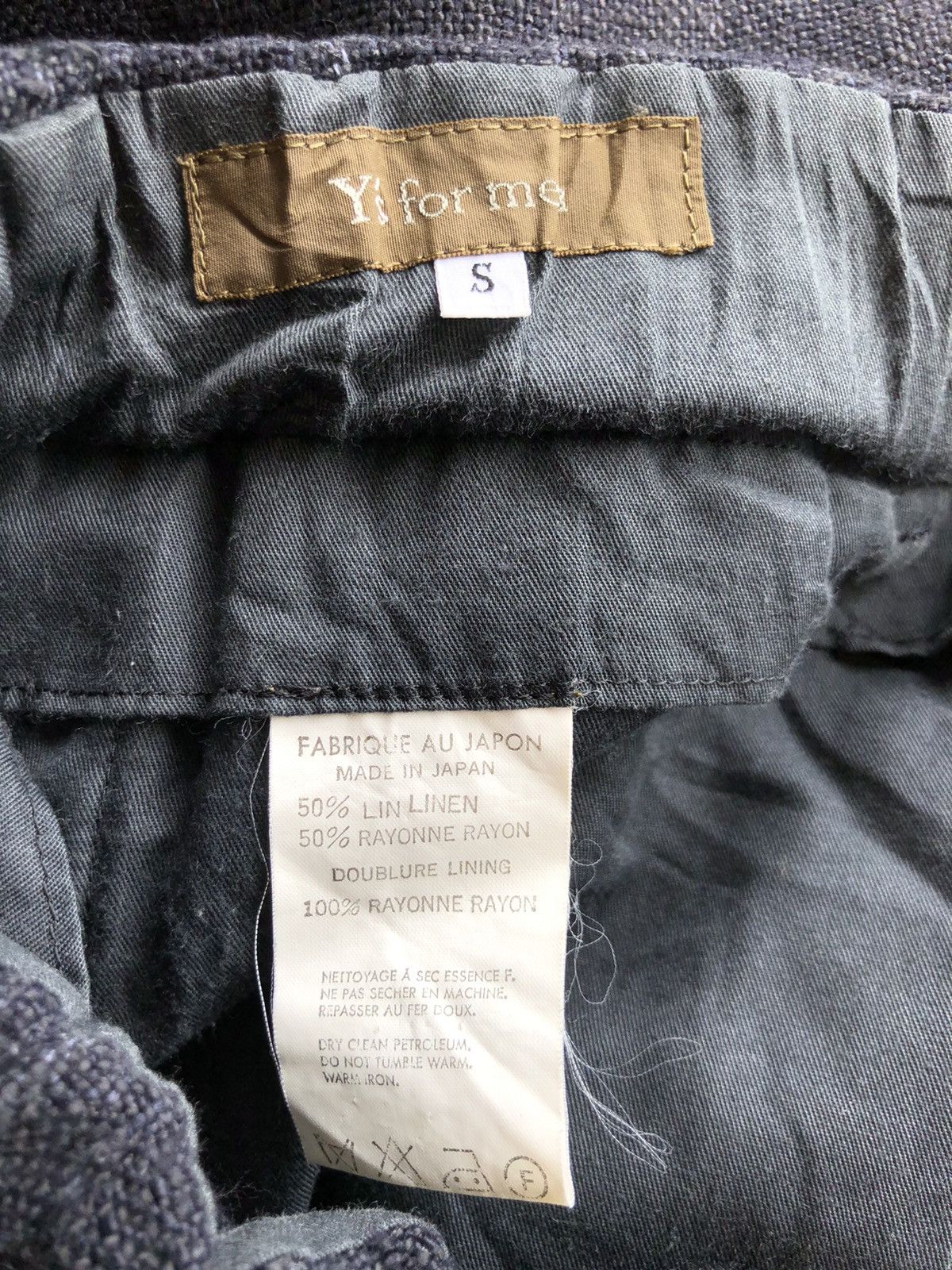 Yohji Yamamoto RARE🔥Yohji Yamamoto Men 🎈Gabardine Oversize Pants Size US 34 / EU 50 - 9 Thumbnail