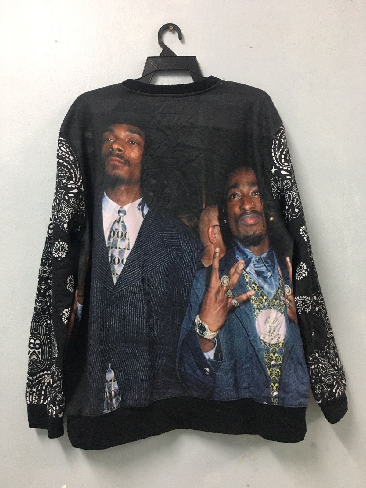 Rap Tees × Snoop Dogg × Vintage Snoop Dogg X Tupac Shakur Fullprint Size US XXL / EU 58 / 5 - 2 Thumbnail