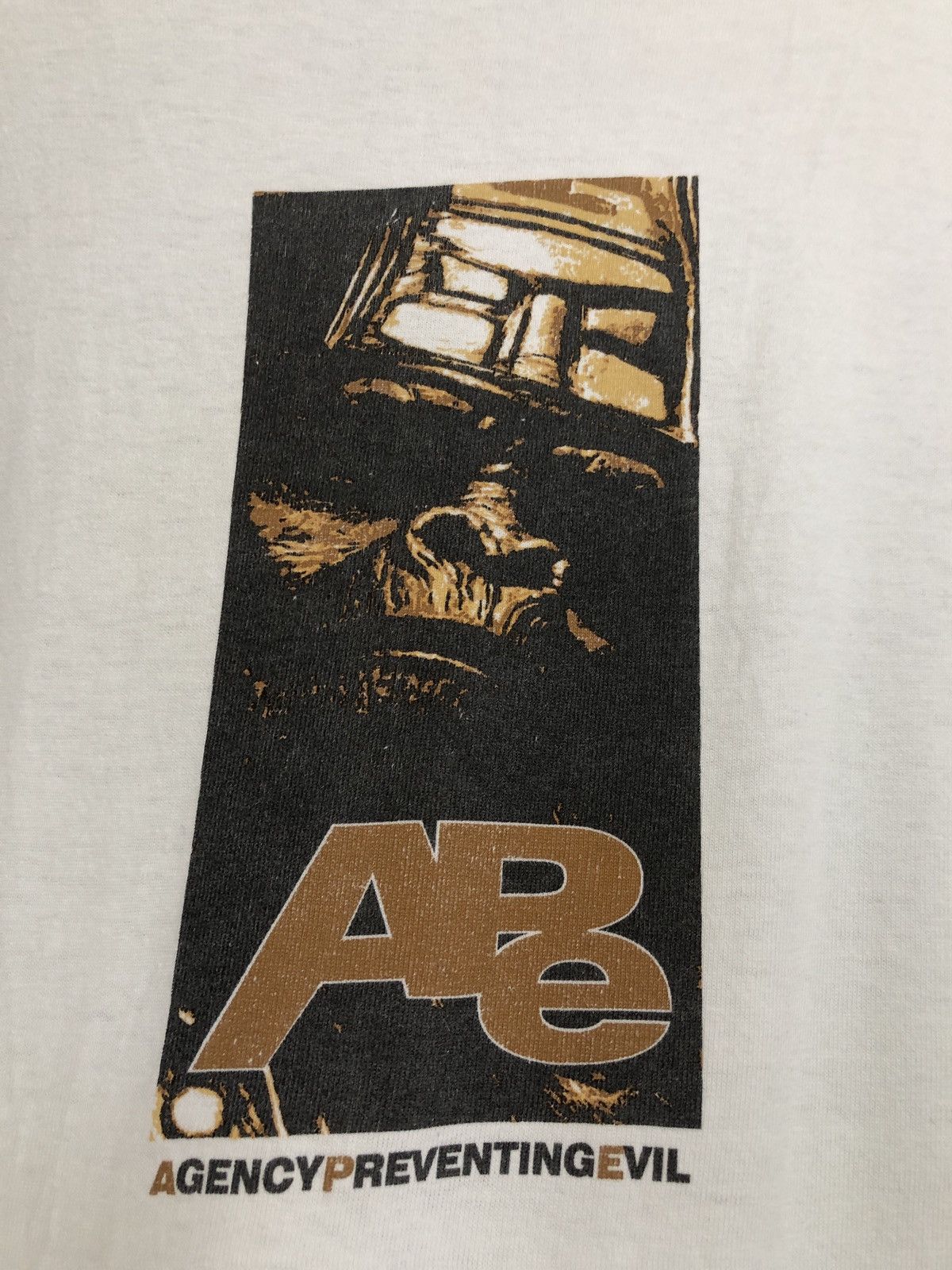 Bape OG Vintage 2005 A Bathing Ape Agency Preventing Evil Tshirts Size US L / EU 52-54 / 3 - 4 Thumbnail
