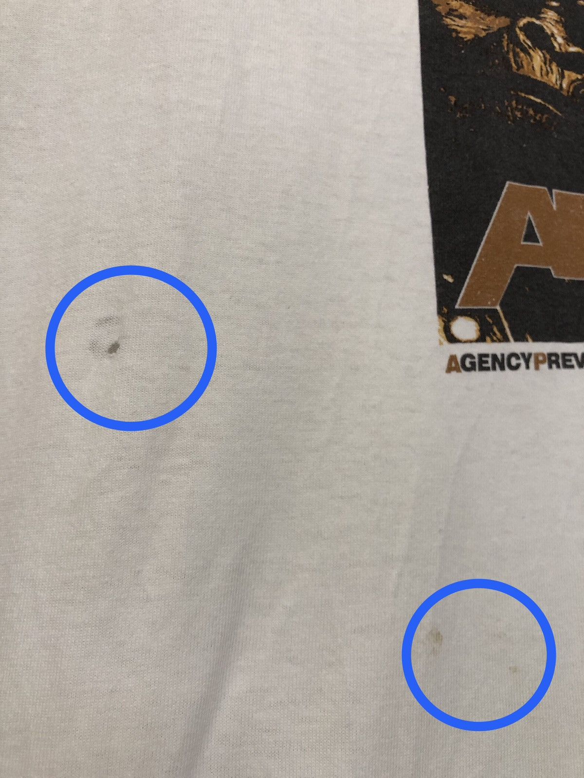 Bape OG Vintage 2005 A Bathing Ape Agency Preventing Evil Tshirts Size US L / EU 52-54 / 3 - 3 Thumbnail