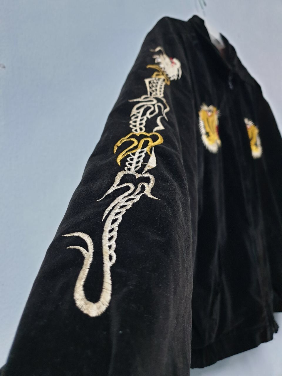 Japanese Brand × Vintage URGENT SALE‼️Vintage Embroidery Tiger Sukajan Jacket Size US L / EU 52-54 / 3 - 4 Thumbnail