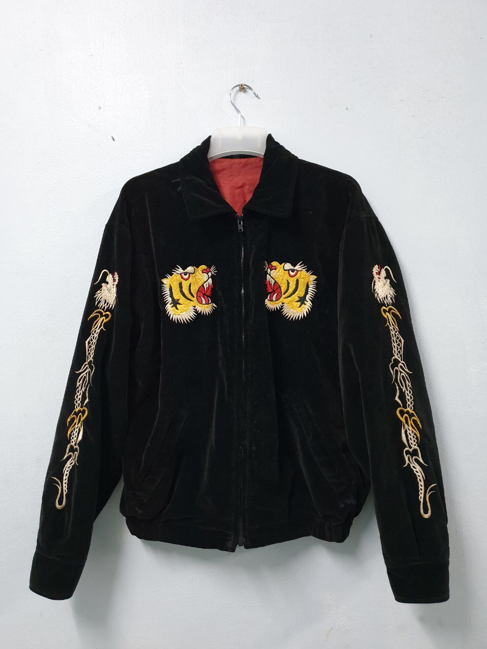 Japanese Brand × Vintage URGENT SALE‼️Vintage Embroidery Tiger Sukajan Jacket Size US L / EU 52-54 / 3 - 2 Thumbnail