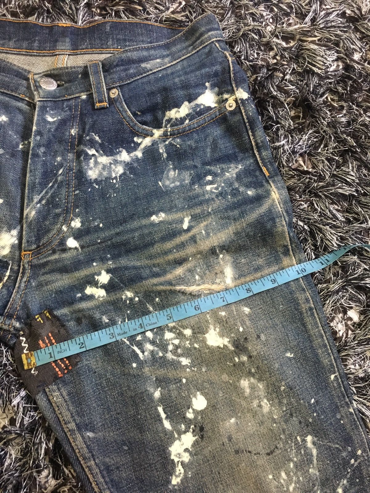 Helmut Lang 🔥OFFER ACCEPTED🔥Vtg Helmut Lang Patchwork style Size US 29 - 17 Thumbnail