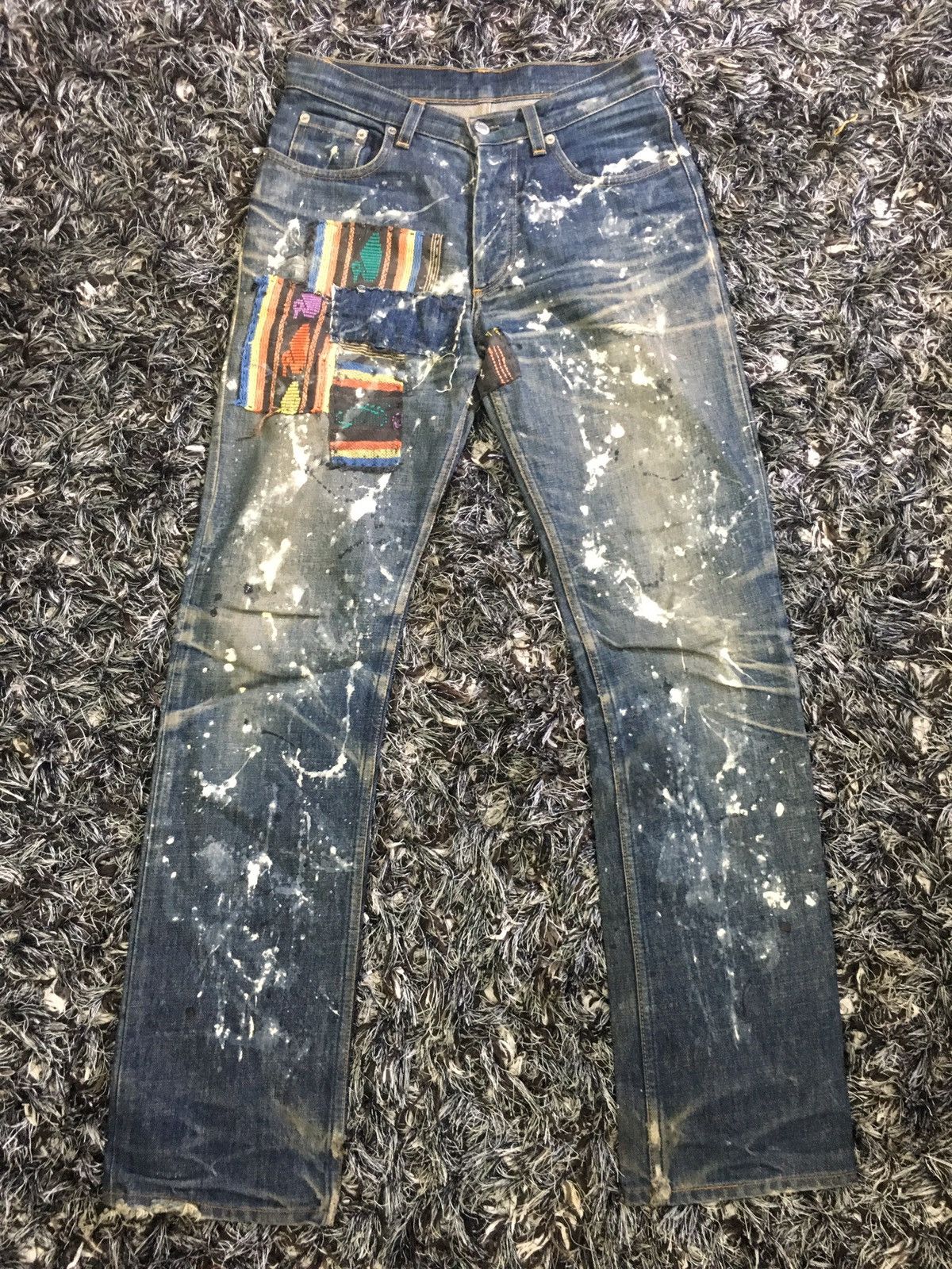Vtg Helmut Lang Patchwork style