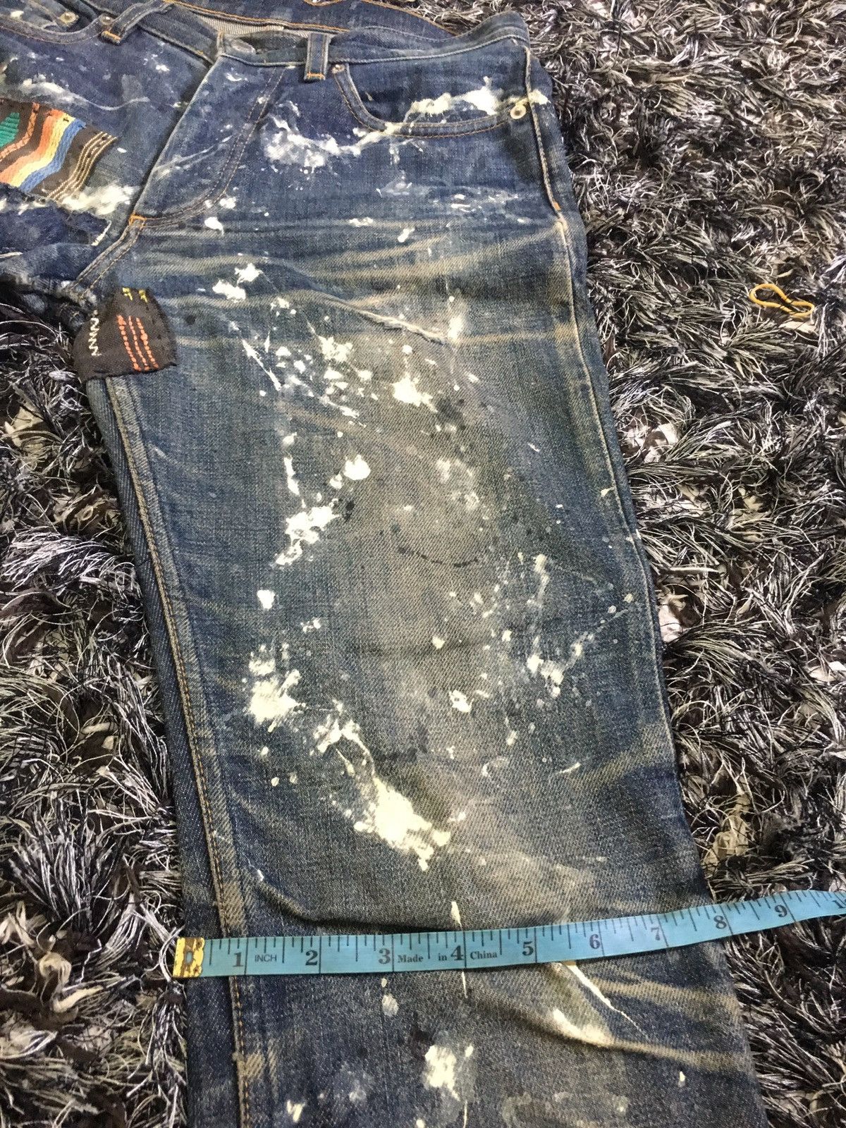 Helmut Lang 🔥OFFER ACCEPTED🔥Vtg Helmut Lang Patchwork style Size US 29 - 18 Thumbnail