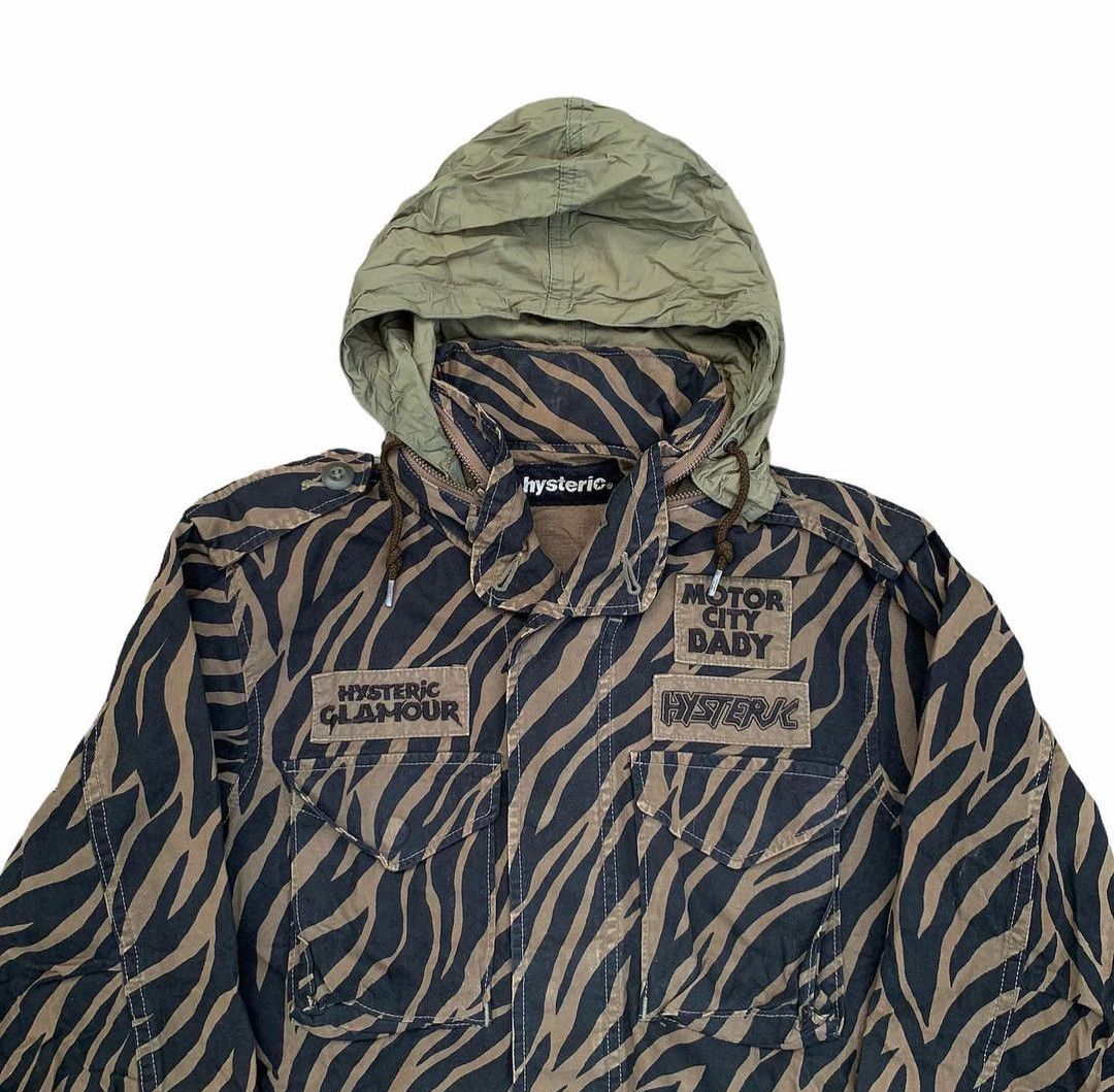 Hysteric Glamour Hysteric Glamour Zebra Pattern M65 Jacket Vintage Size US M / EU 48-50 / 2 - 4 Thumbnail