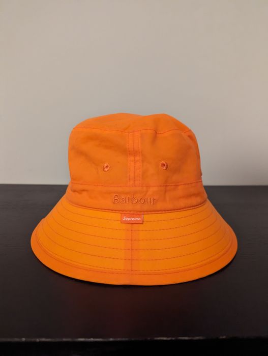 Supreme barbour hot sale bucket hat