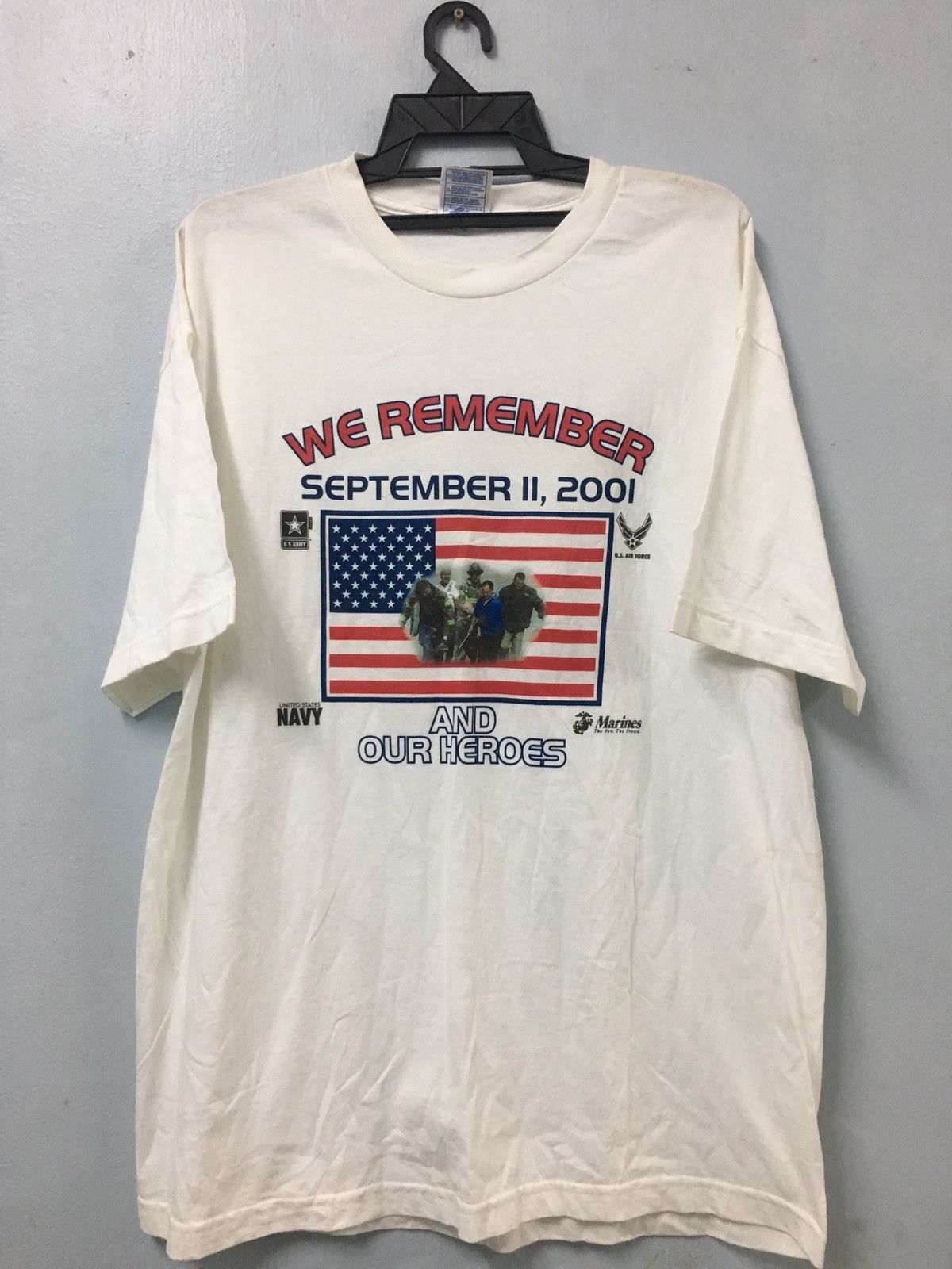 Vintage Vintage U.S Army X U.S Navy X U.S Air Force X Marine Size US XL / EU 56 / 4 - 1 Thumbnail