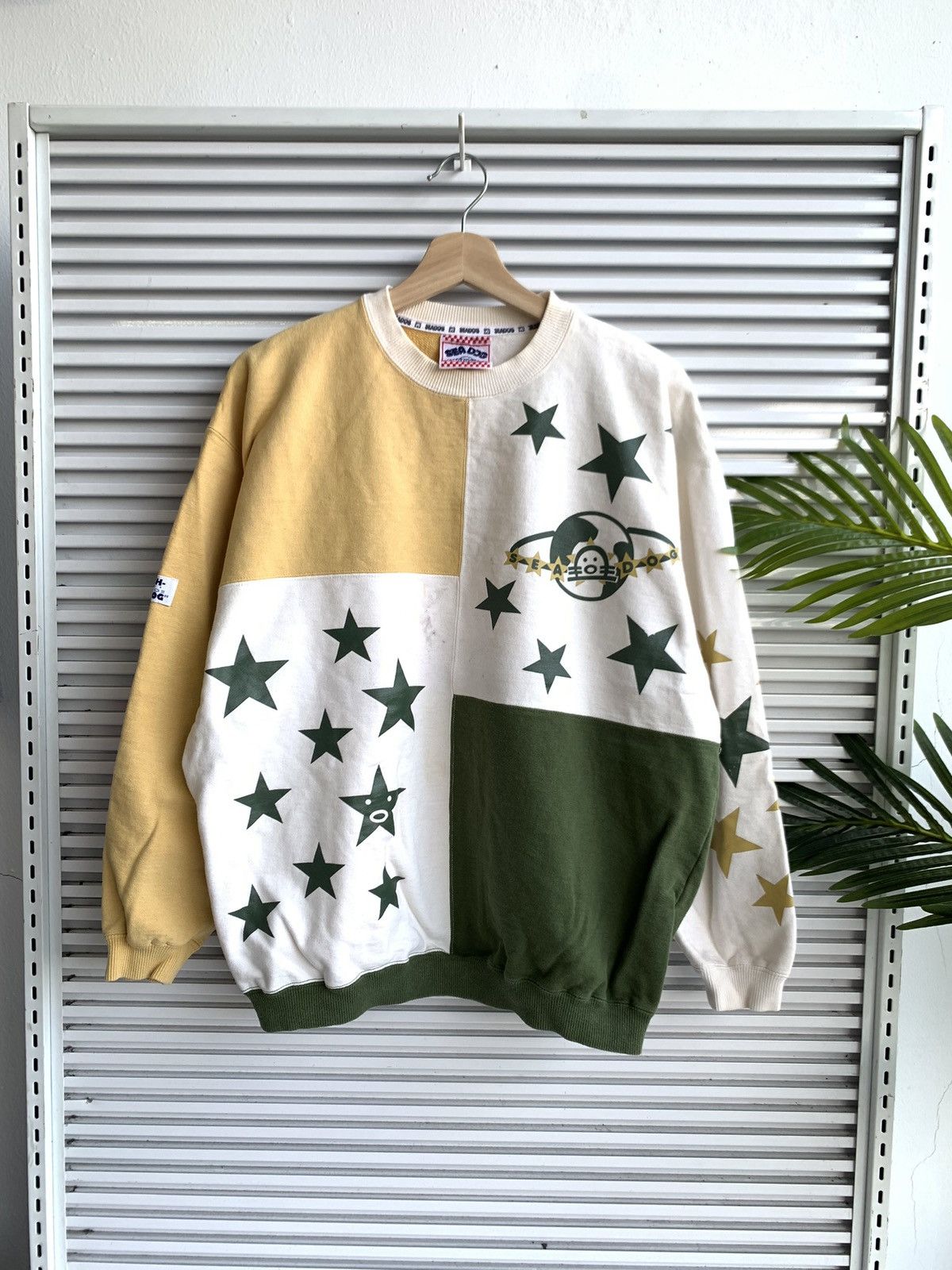 Japanese Brand Sea Dog for the Beach Bum Multi Colour Crewneck Sweatshirt Size US M / EU 48-50 / 2 - 1 Thumbnail