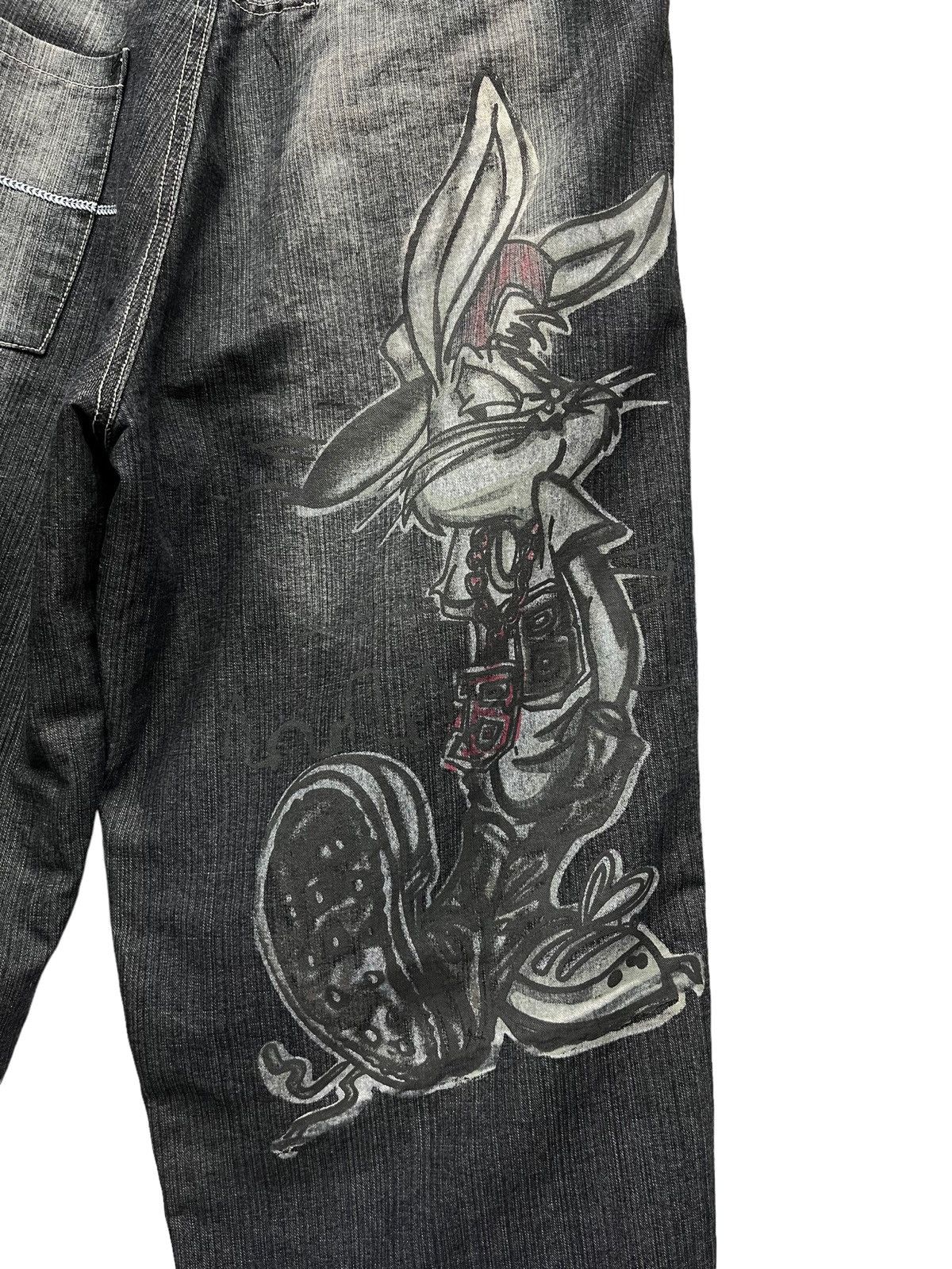 Cartoon Network × Warner Bros LOT29 LOONEY TUNES Art Graffiti Hip Hop Baggy Street Fashion Size US 36 / EU 52 - 9 Thumbnail
