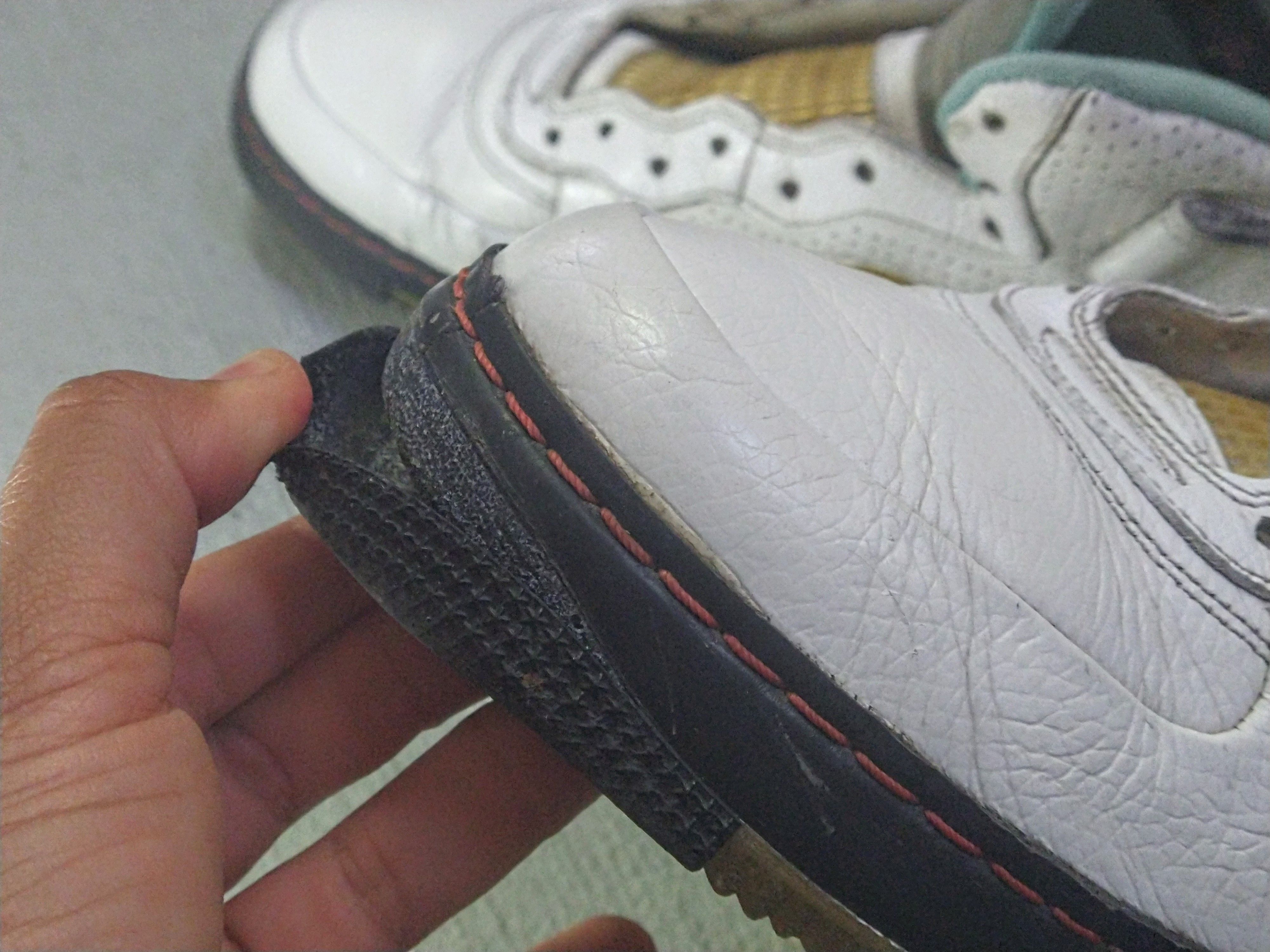 Jordan Brand × Nike Nike Air Jordan Fusion 5 Miami Dolphins Size 10 407334-101 Size US 10 / EU 43 - 4 Thumbnail