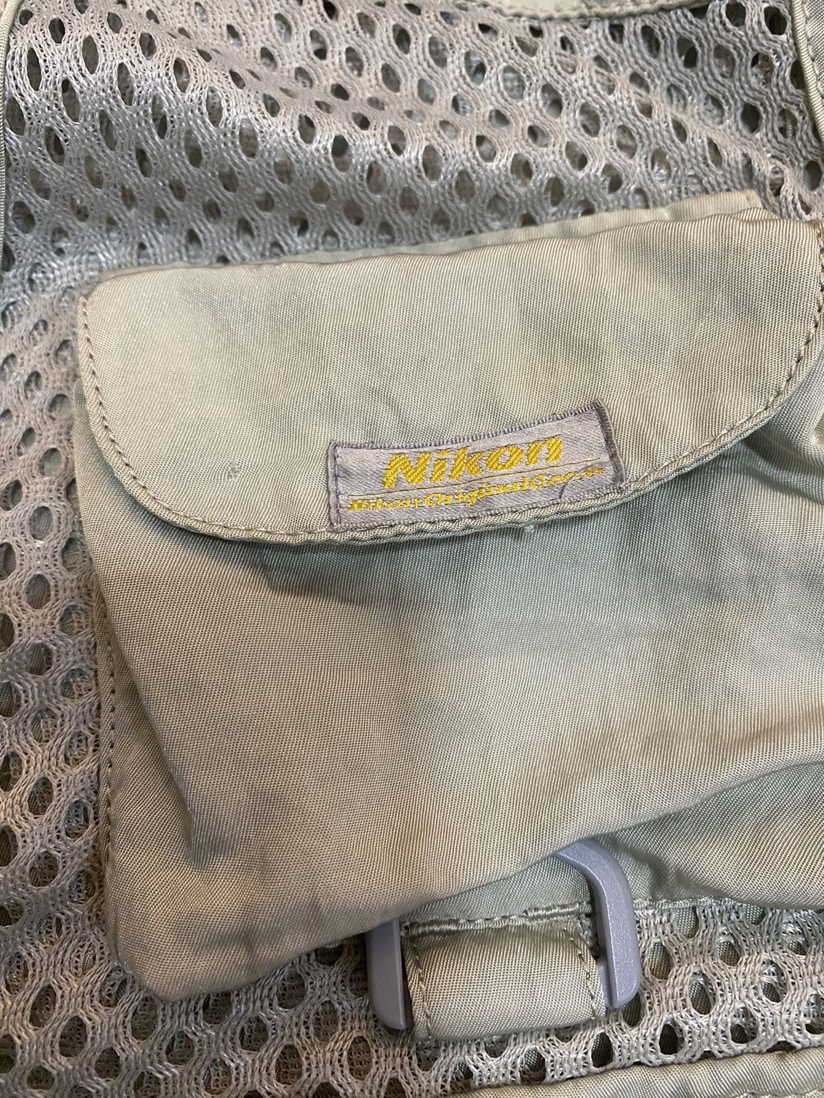 Japanese Brand × Nikon 🔥 Vintage 90s Nikon Multiple Pockets 14 Tactical Vest Size US XL / EU 56 / 4 - 10 Thumbnail