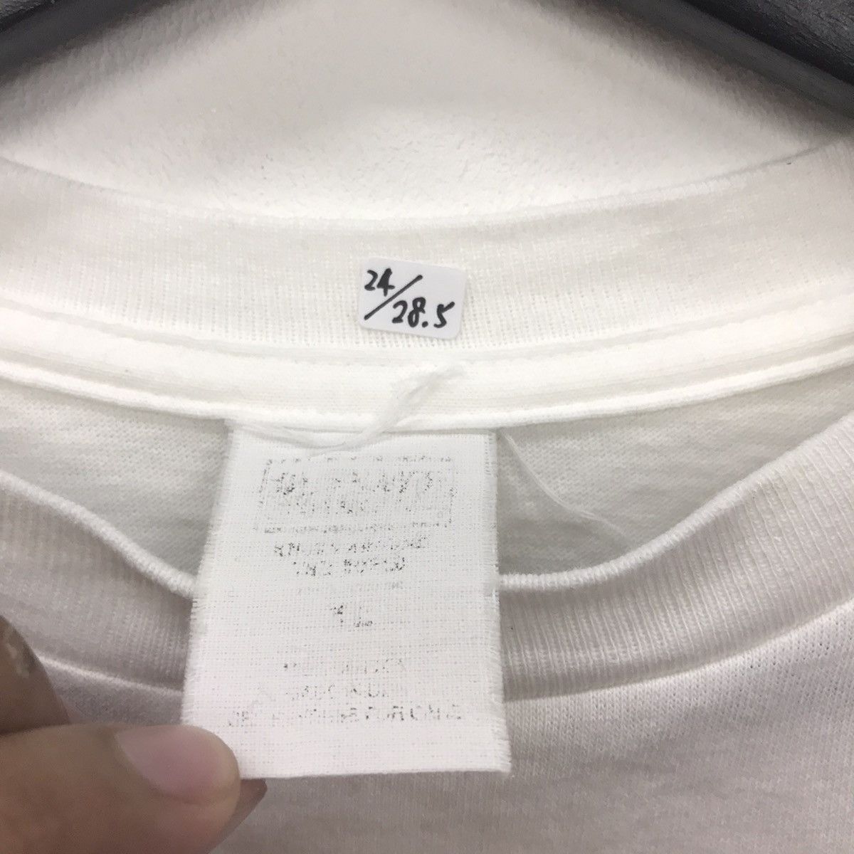 Designer × Vintage *Rare!! Vintage Anne Klein Designer Spellout Tee Size US XL / EU 56 / 4 - 12 Thumbnail