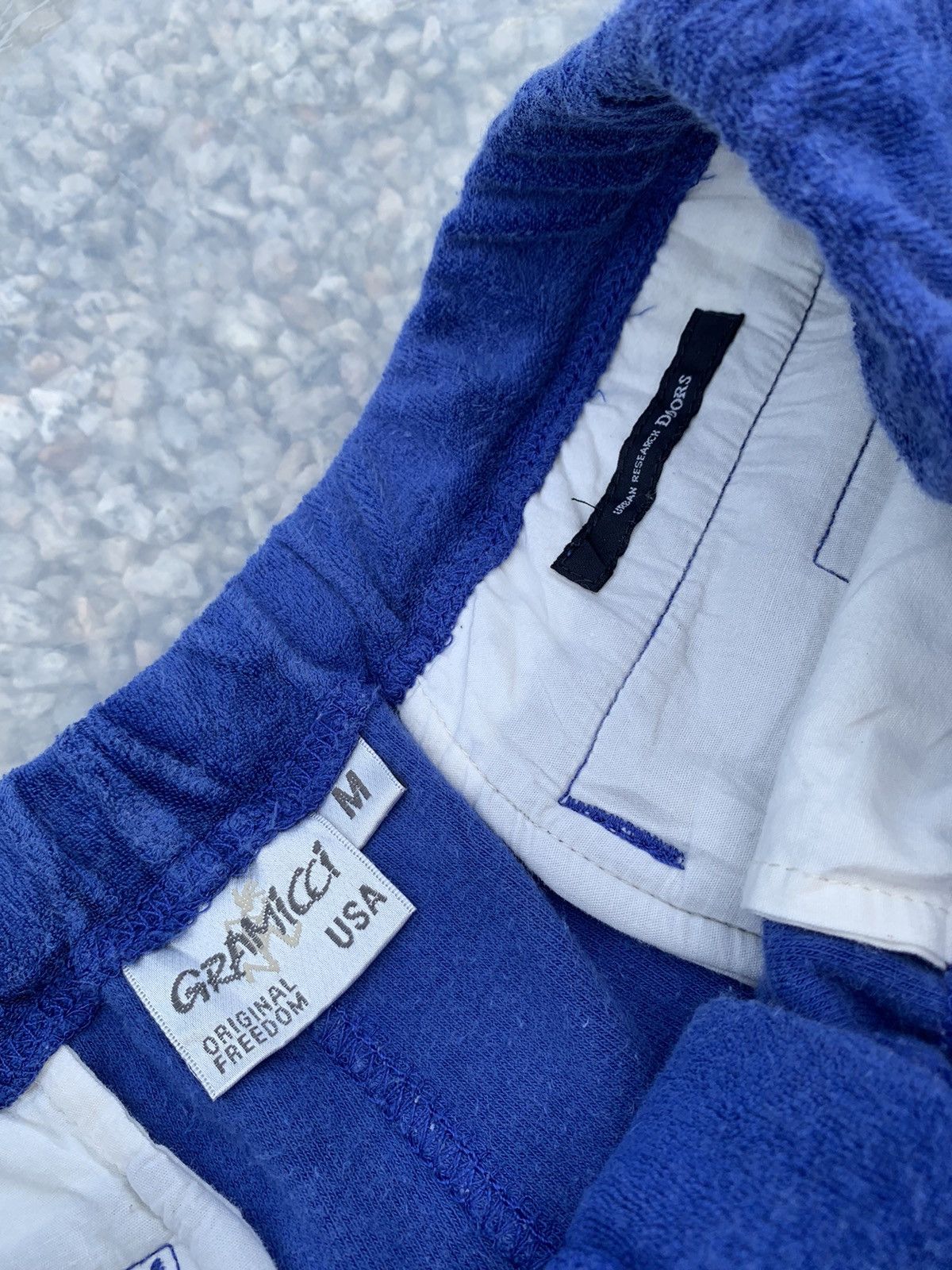 Gramicci × Vintage ❤️ Gramicci Usa Blue Wear Shorts Size US 31 - 5 Thumbnail