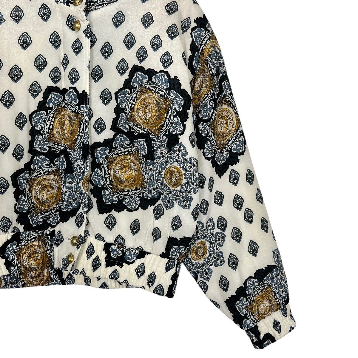 Vintage 🔥 DINO VALIANO STUDIO SILK LUXURY JACKET Size US M / EU 48-50 / 2 - 4 Thumbnail