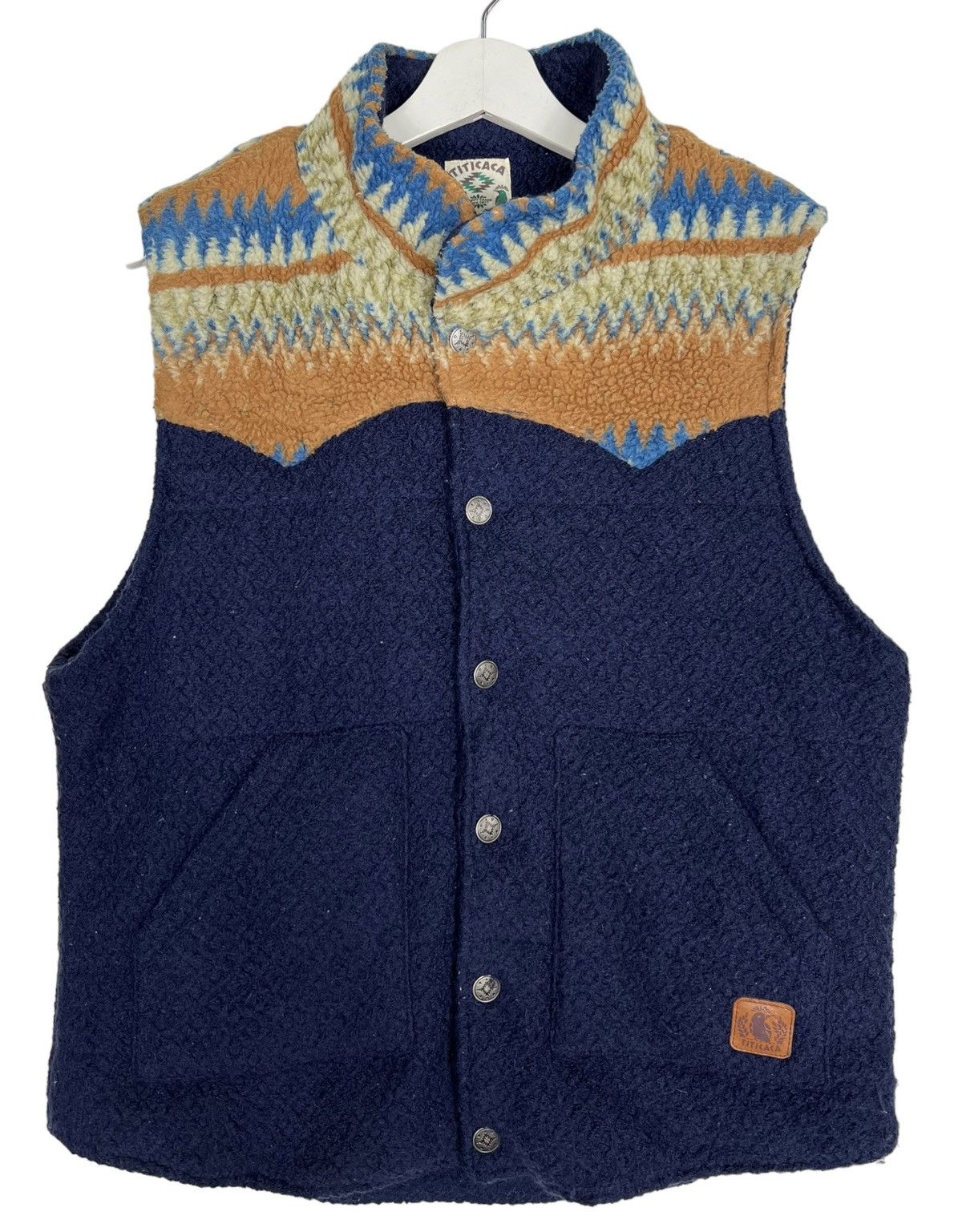 Japanese Brand 🔥 TITICACA NATIVE AZTEC NAVAJO Size US M / EU 48-50 / 2 - 1 Thumbnail
