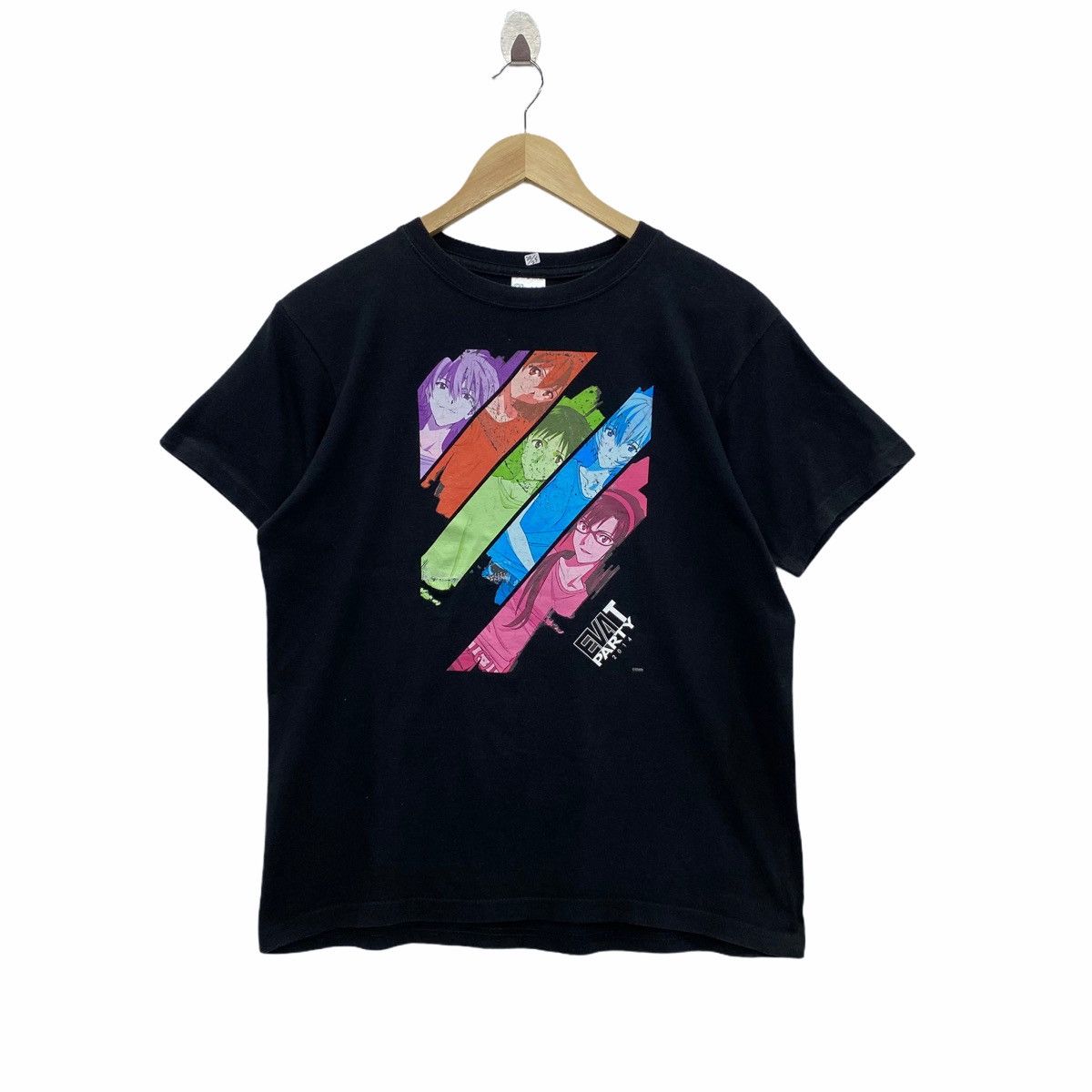Anime × Japanese Brand Rare EVA PARTY 2014 Anime Evangelion Size US S / EU 44-46 / 1 - 1 Thumbnail