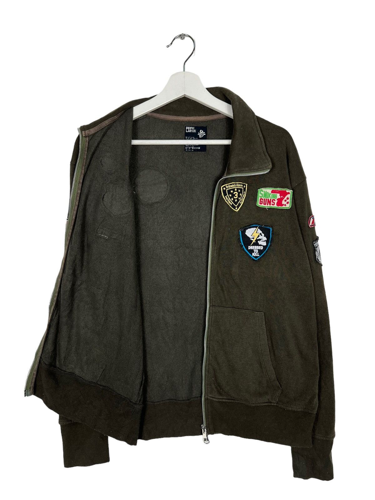 PPFM 🔥 PPFM PATCHES ZIPPER SWEATER JACKET Size US M / EU 48-50 / 2 - 6 Thumbnail