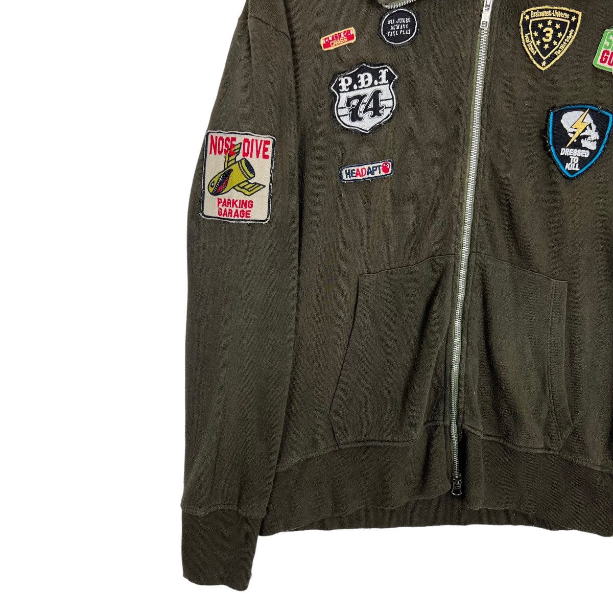 PPFM 🔥 PPFM PATCHES ZIPPER SWEATER JACKET Size US M / EU 48-50 / 2 - 2 Thumbnail