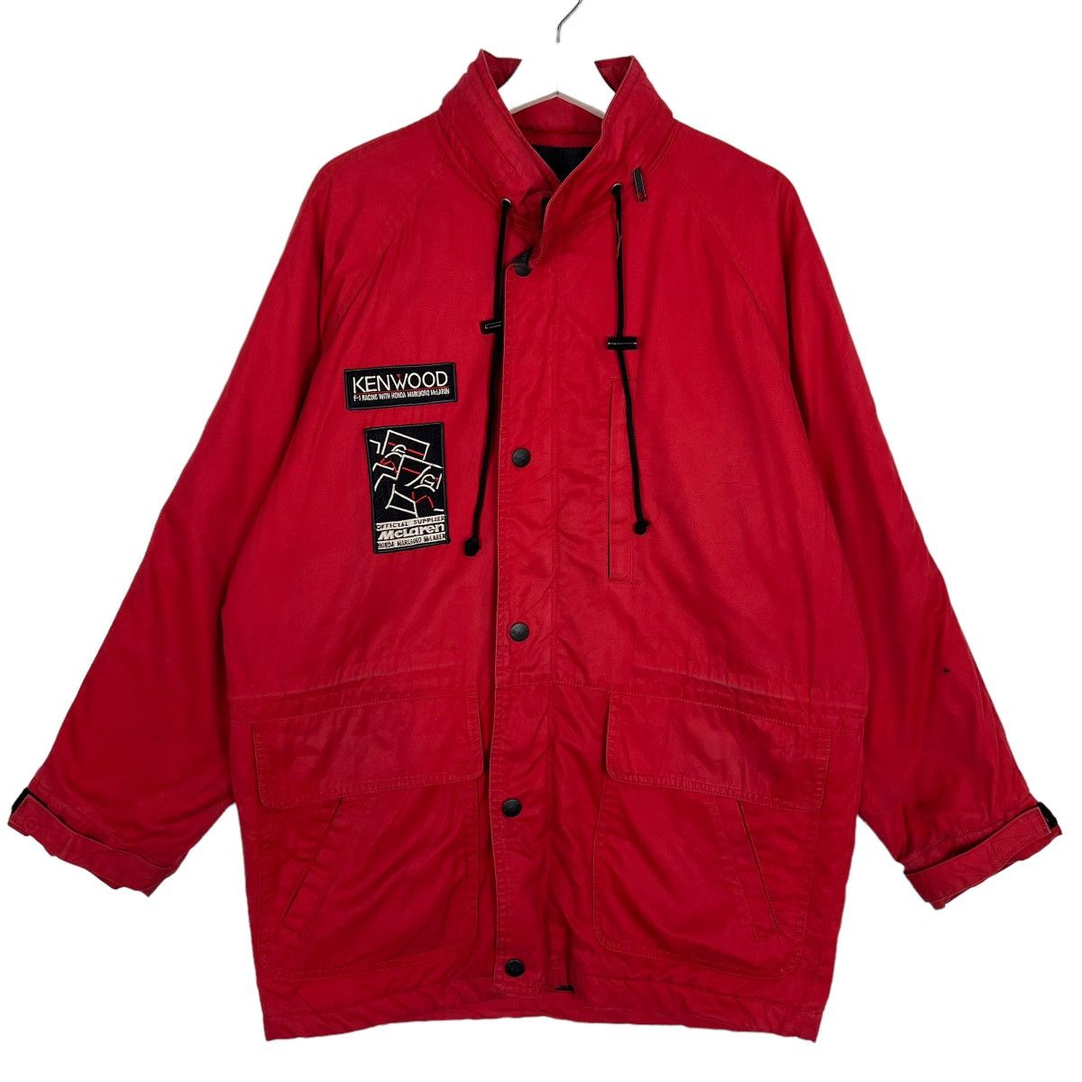 Honda 🔥 VINTAGE 80s/90s F-1 HONDA MARLBORO MCLAREN RACING TEAM Size US M / EU 48-50 / 2 - 2 Thumbnail