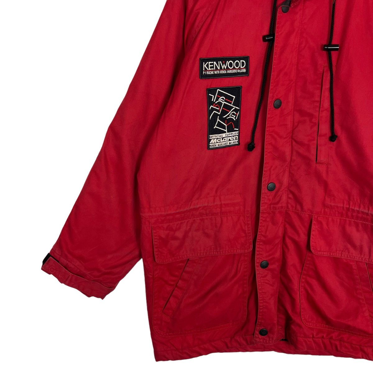 Honda 🔥 VINTAGE 80s/90s F-1 HONDA MARLBORO MCLAREN RACING TEAM Size US M / EU 48-50 / 2 - 4 Thumbnail