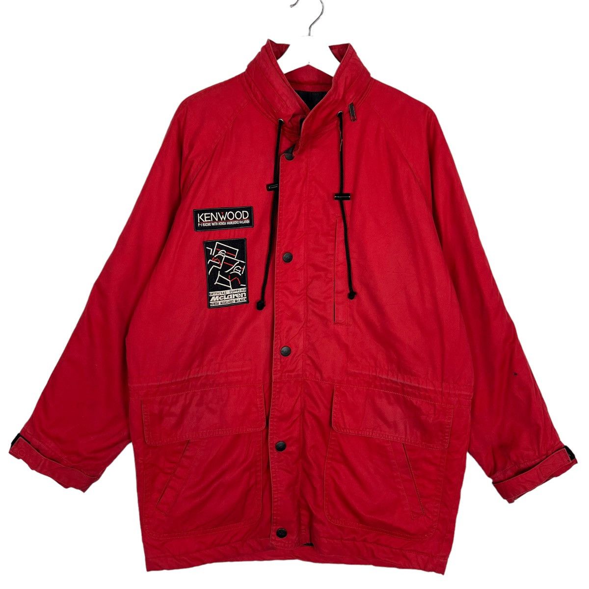 Honda 🔥 VINTAGE 80s/90s F-1 HONDA MARLBORO MCLAREN RACING TEAM Size US M / EU 48-50 / 2 - 3 Thumbnail