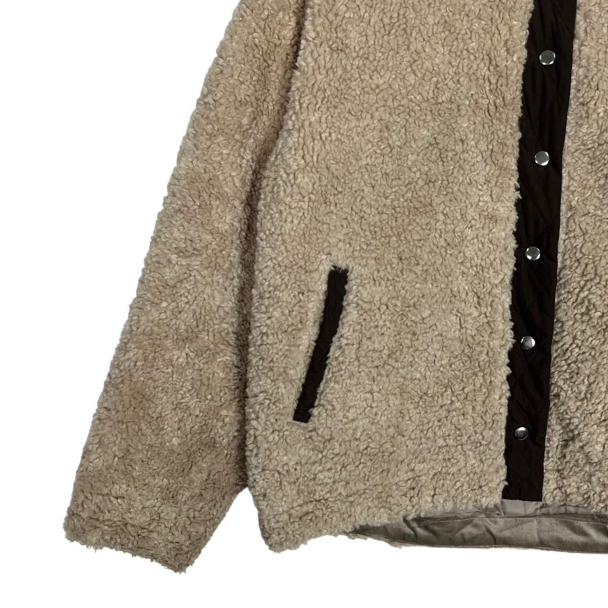 Designer × Japanese Brand 🔥 AUIEF FOUR CONDITIONS BOA FLEECE CROP JACKET Size US M / EU 48-50 / 2 - 2 Thumbnail