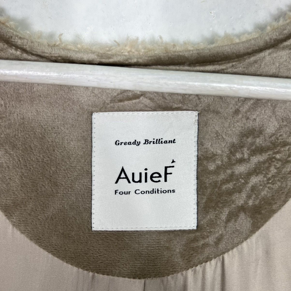 Designer × Japanese Brand 🔥 AUIEF FOUR CONDITIONS BOA FLEECE CROP JACKET Size US M / EU 48-50 / 2 - 10 Thumbnail